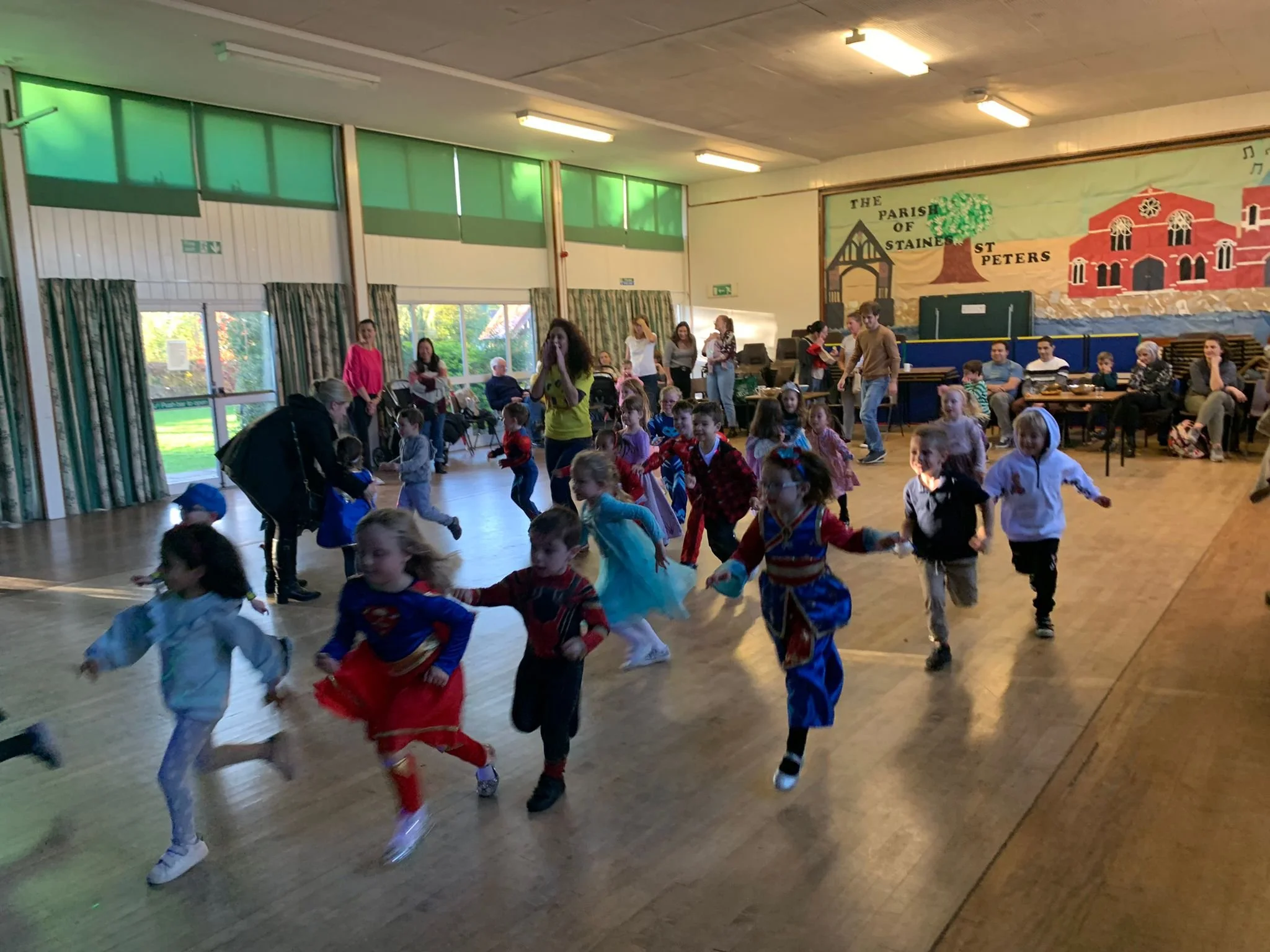 Children's Party in St Peter's Large Hall