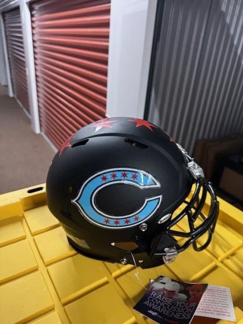 Custom Chicago City Flag Edition Helmet