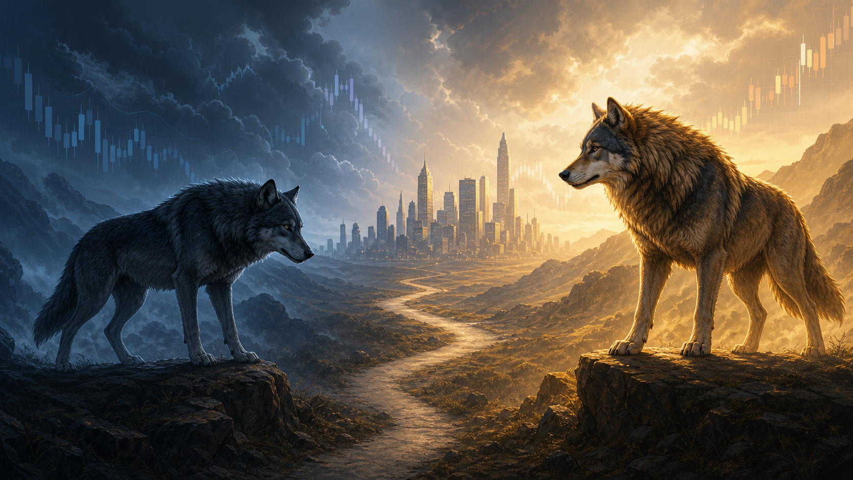 The Two Wolves Feeding The Markets