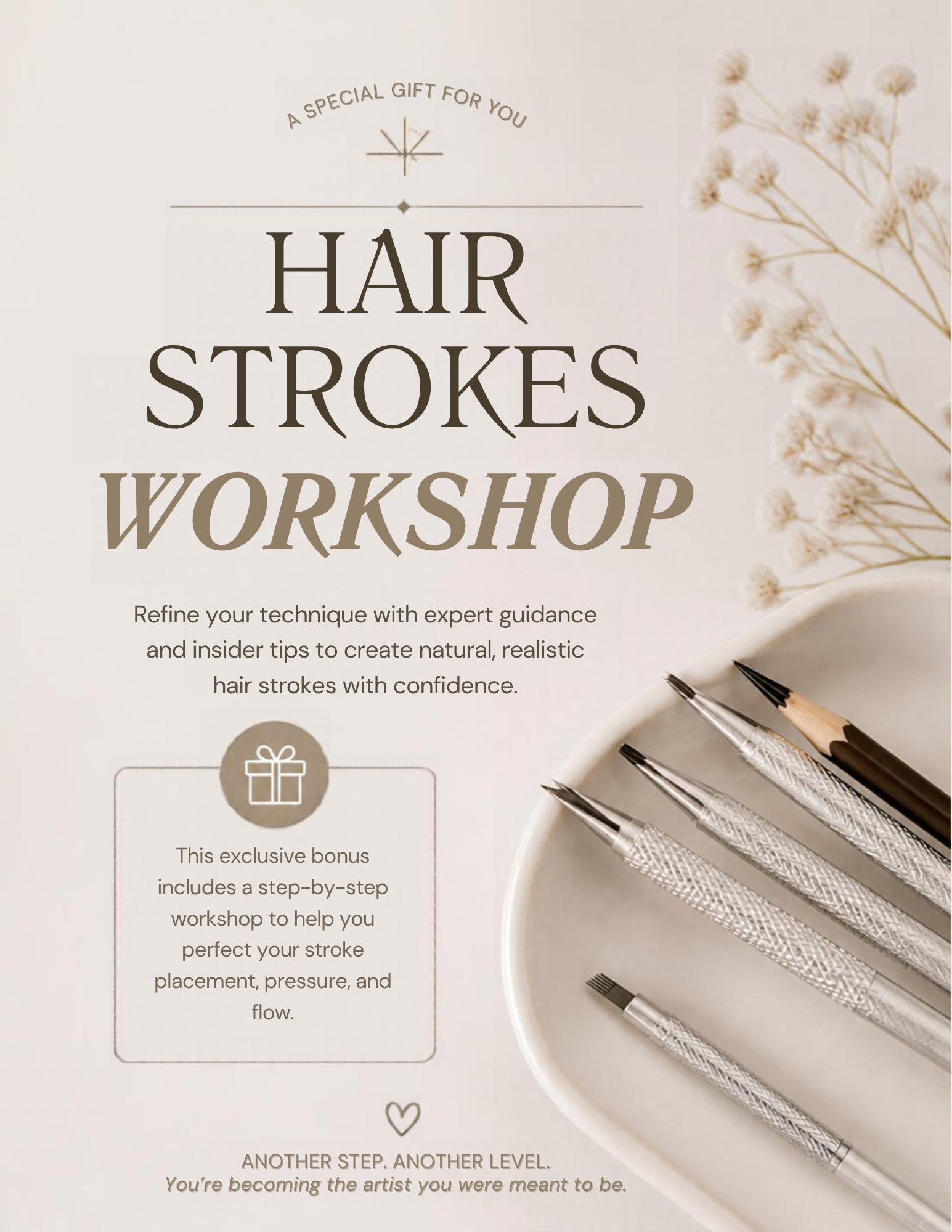Hair Strokes Workshop (Printable Practice Sheets)