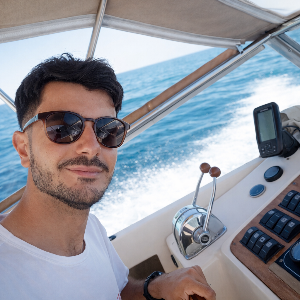 Skipper available for charter in Italy