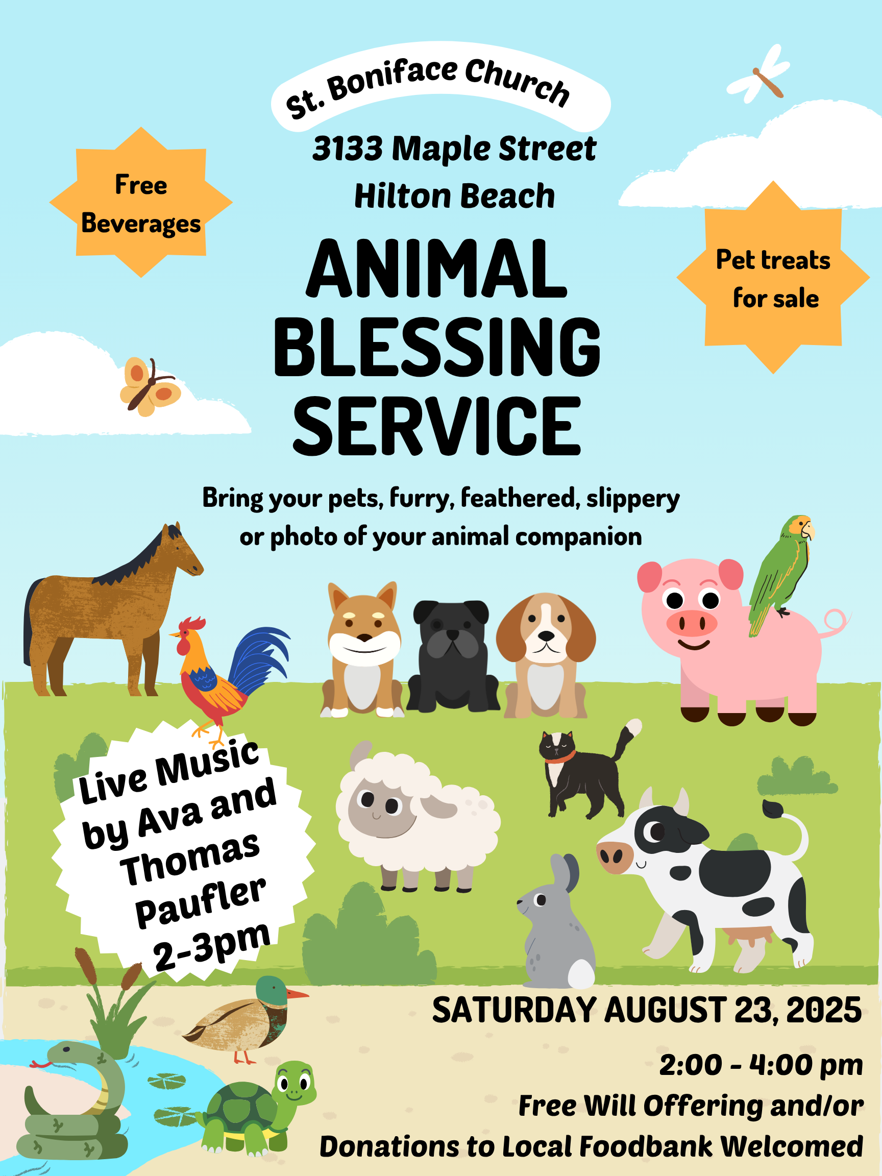 2025 Animal Blessing Service