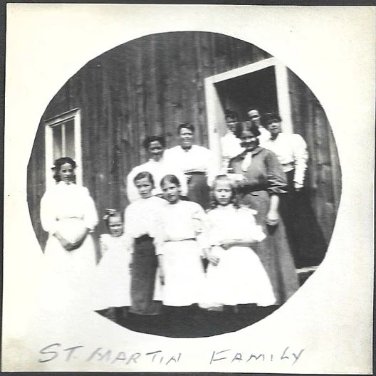 c.1900 The Martin Family (early church parishioners)