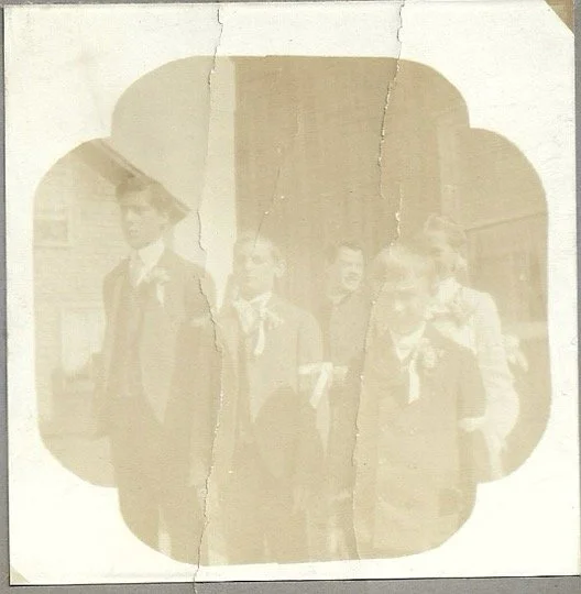 c.1904 First Communion at St. Boniface before the church was built.