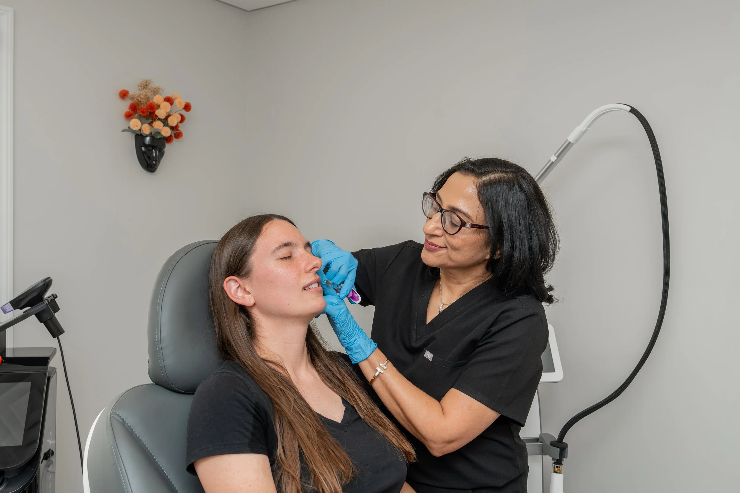 Dermal filler treatment at Sansa Med Spa in Nashua, NH