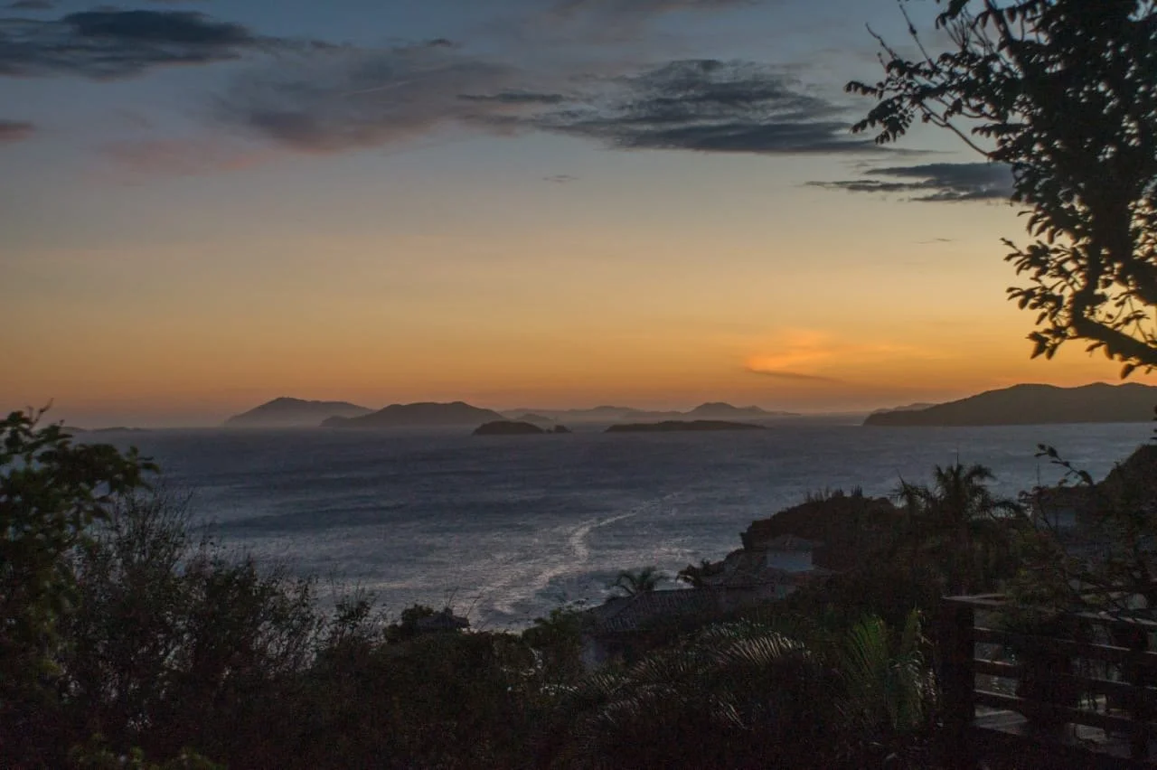 sunset view brazil