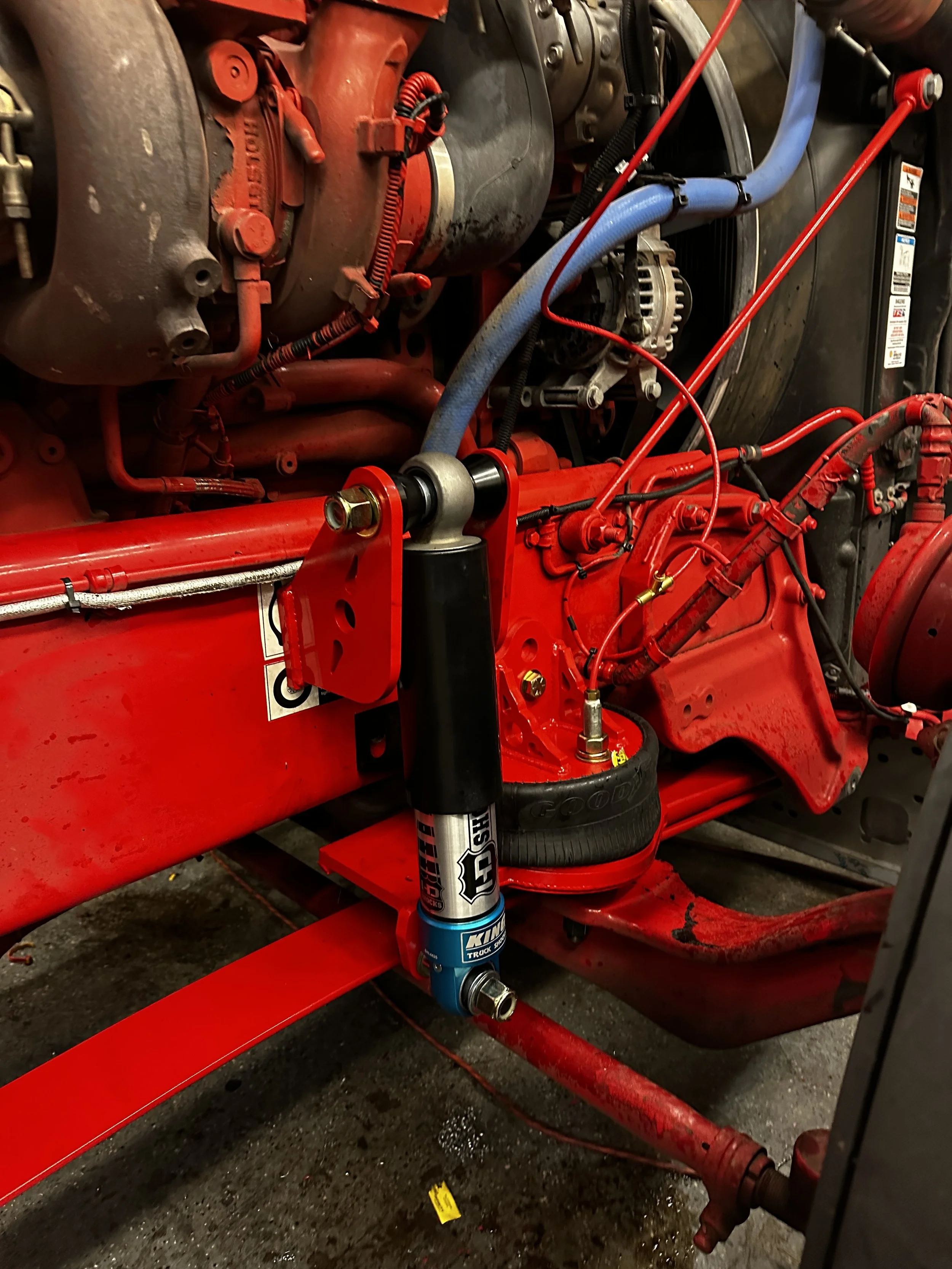 Peterbilt 389 / 589 Single bag kit