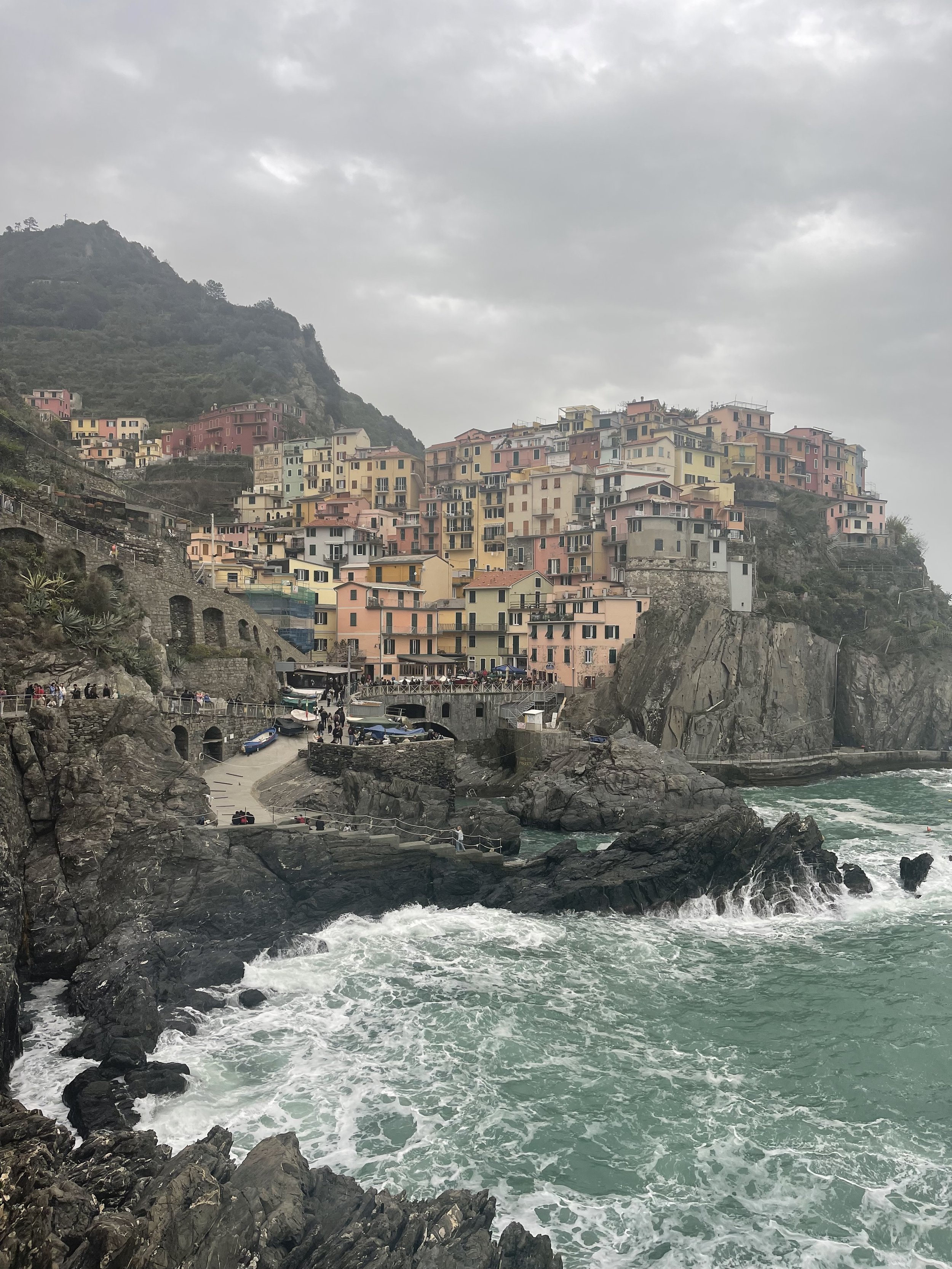 eye catching view of colorful buildings on the mediterranean