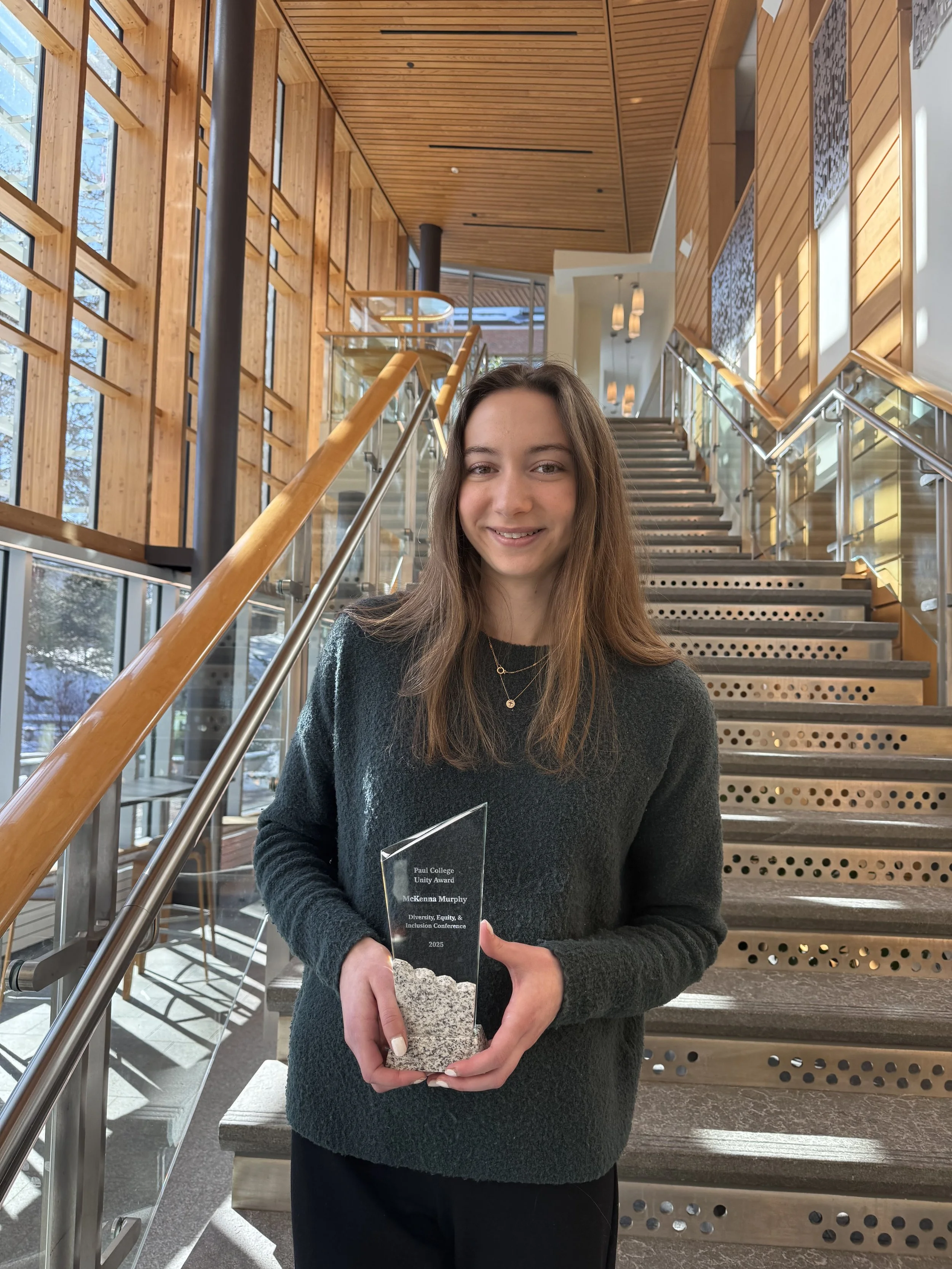 McKenna Murphy DEI Conference Unity Award Recipient