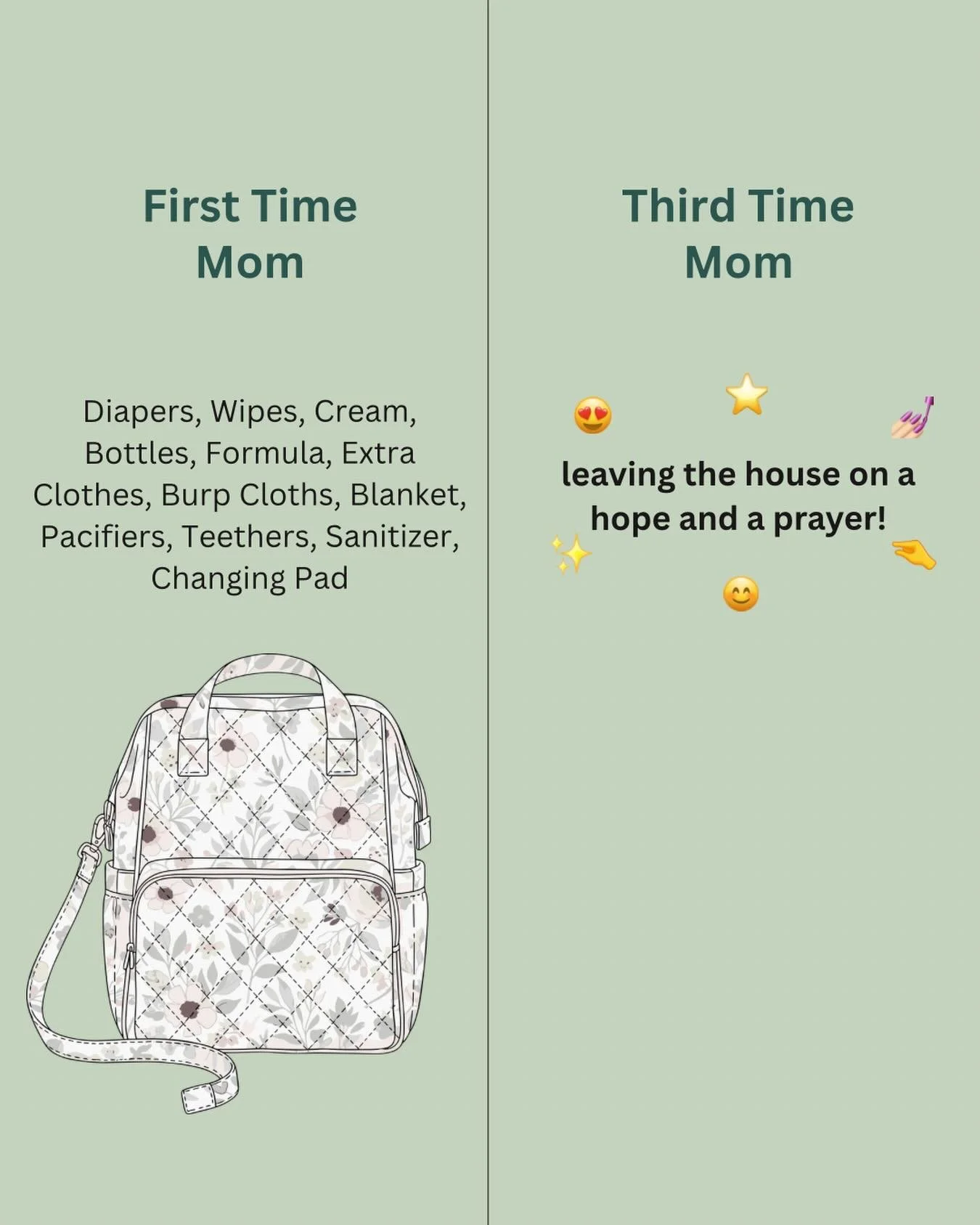 Confidence as a mom isn&rsquo;t about having all the answers, it&rsquo;s about learning to trust yourself, one day at a time. 

As a first time mom, you over-prepare, feeling comfortable in what you can control and making sure you have all the things