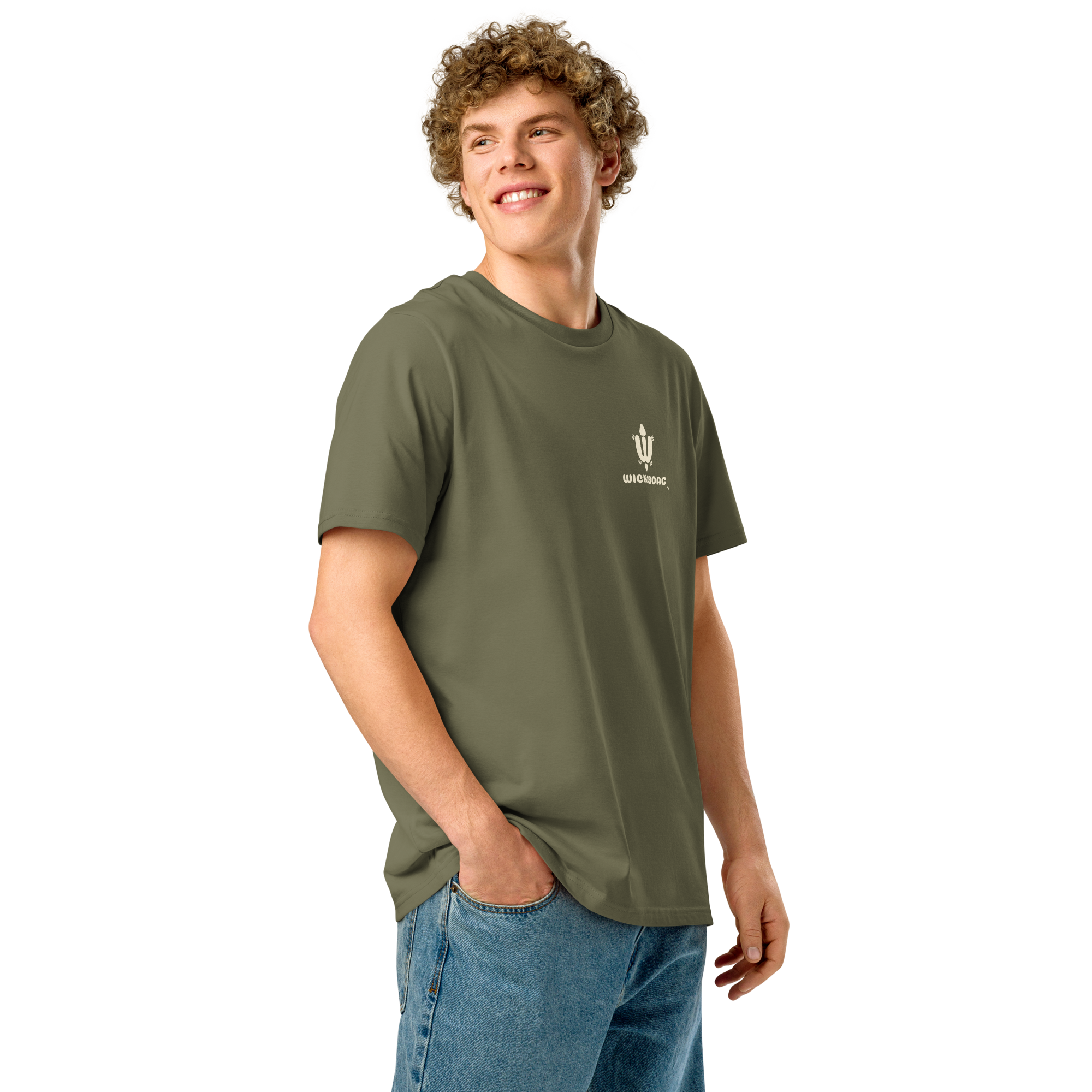 Swamp Green Unisex Organic T-Shirt
