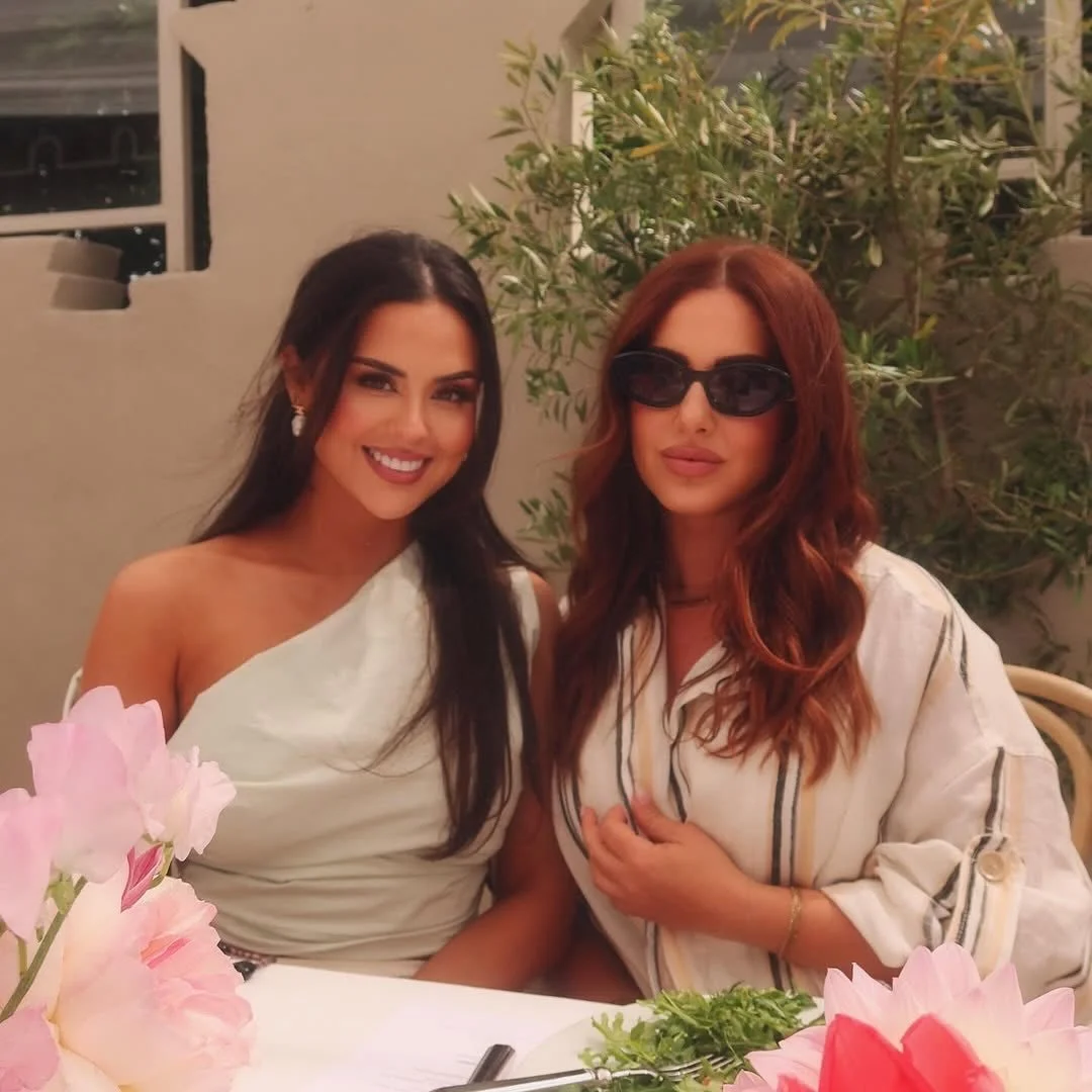 A @pradabeauty kind of morning with @trendmood1 and @christendominique 🌸