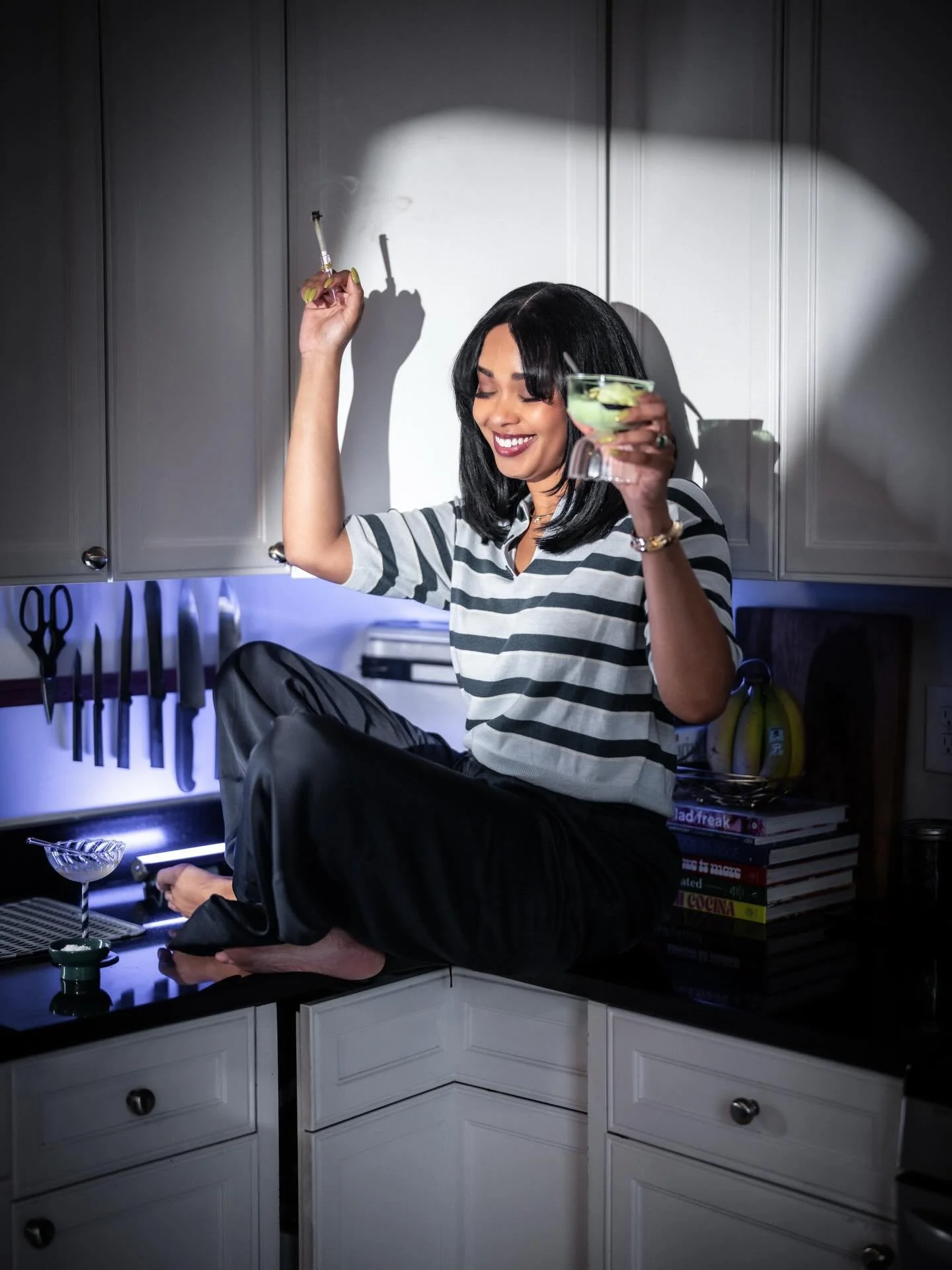 Tonight&rsquo;s menu? The Chef&rsquo;s Special 🍸💨 @myallen designed pieces with @thehouseofpuff and it&rsquo;s finally here!