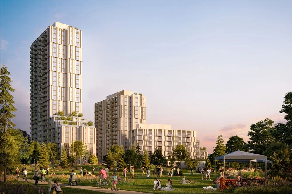  2475 Regina    Ottawa, ON    This three-building condo and rental project includes a new space for Parkway House — a non-profit care facility for people with disabilities requiring 24/7 care. 