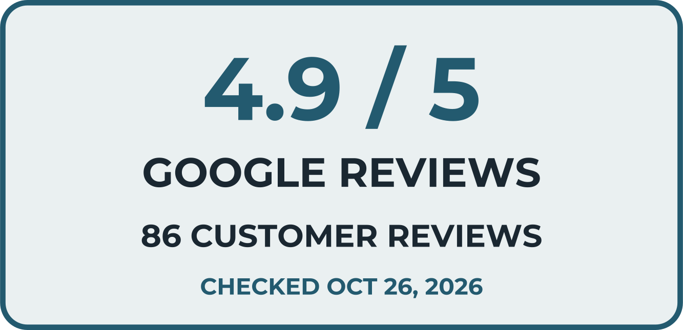 The Collective Outdoors: 4.9 out of 5 on Google, 86 customer reviews, checked October 26, 2026.