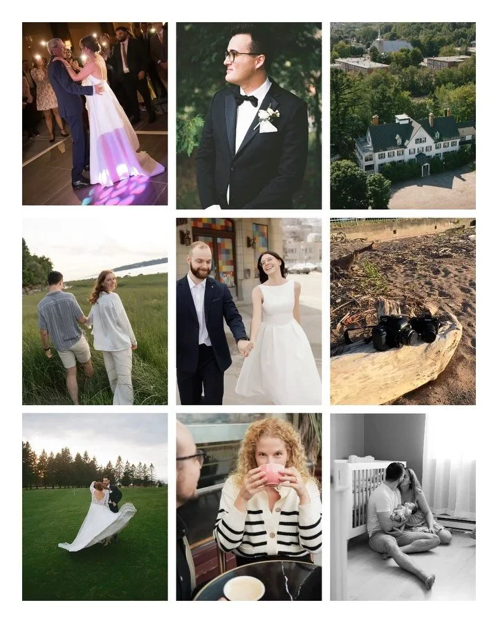 2025.

Le tumulte des journ&eacute;es de mariage
et la douceur du quotidien &agrave; la maison.
Cr&eacute;er, observer, documenter,
tout en apprenant &agrave; ralentir, &agrave; &ecirc;tre l&agrave;, vraiment.

Raconter l&rsquo;humain, le vrai, l&rsq