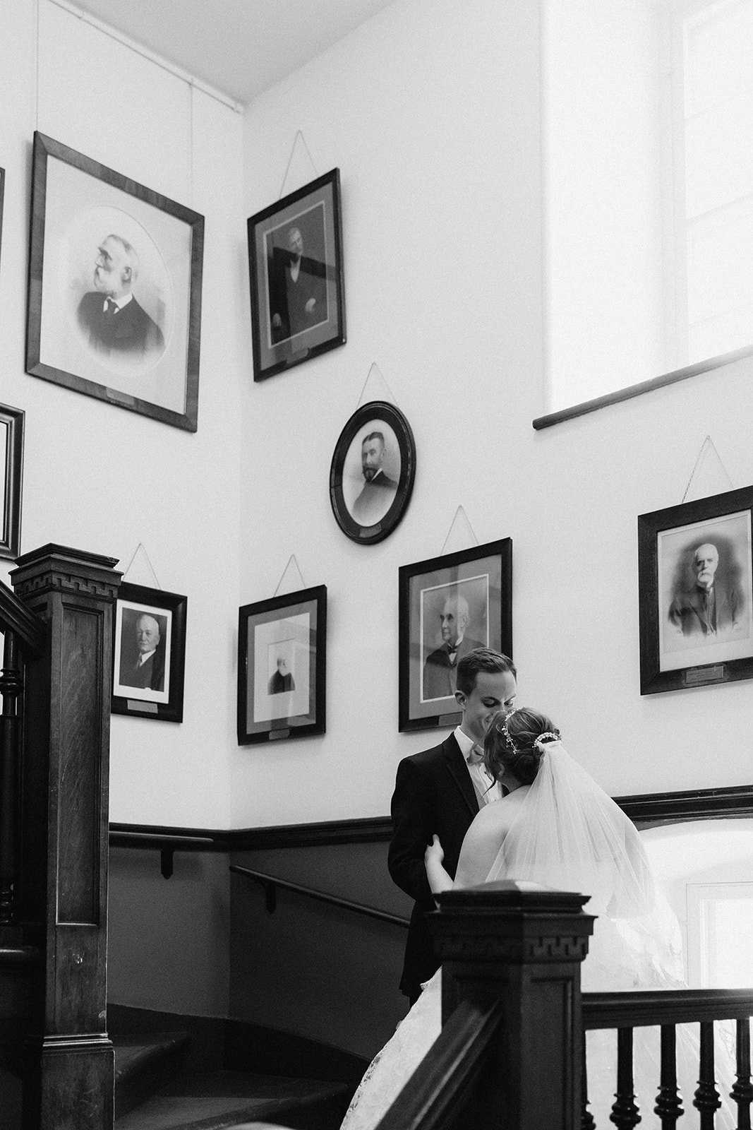 Morrin Centre à Québec photographié par un photographe de mariage Québec, mettant en valeur ce lieu culturel et patrimonial idéal pour des séances photo professionnelles.