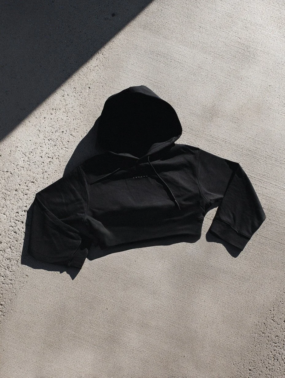 Foundation Cropped Hoodie