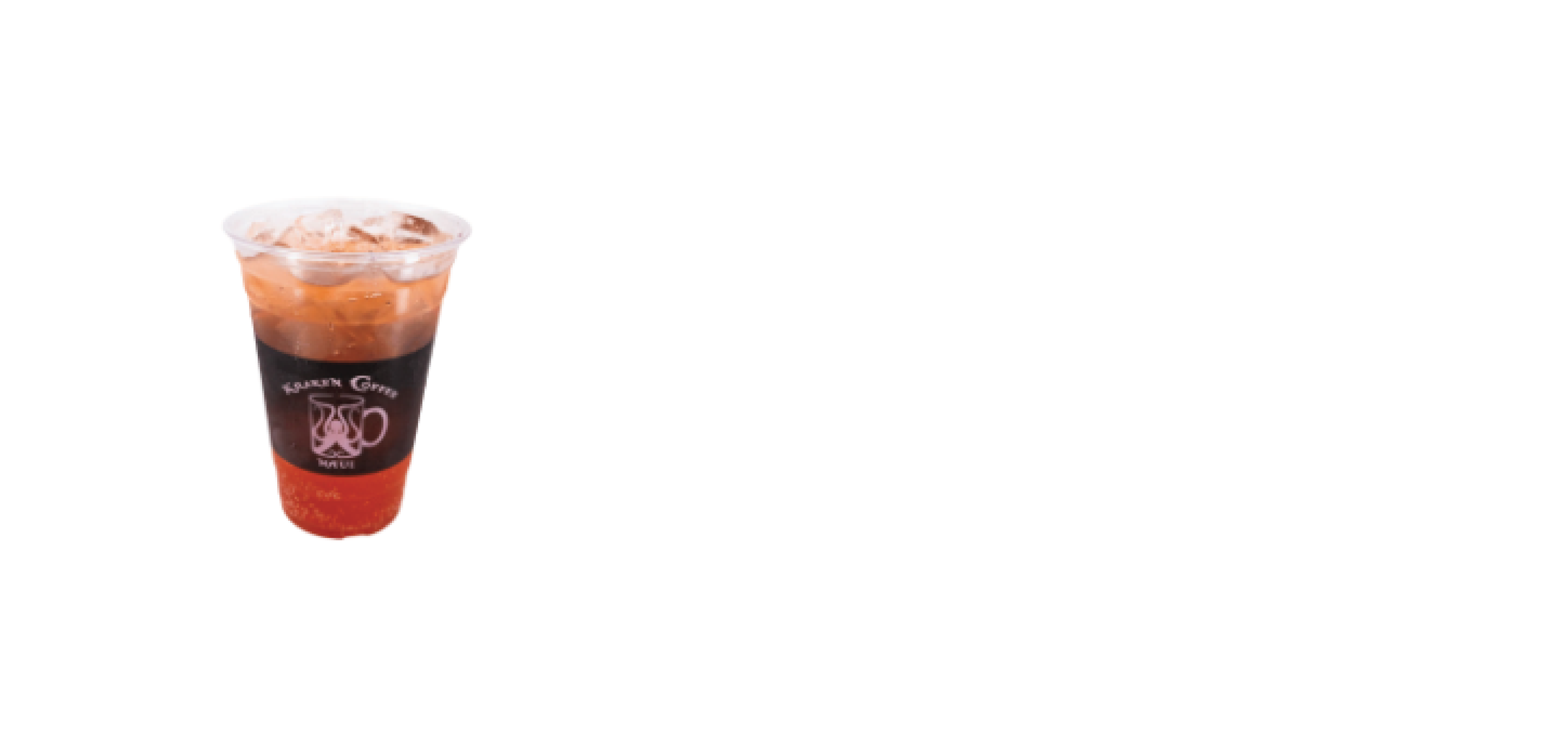 A promotional sign for getting cracked soda, showcasing a cup of redbull with your choice of flavor, with options for size small, medium, and large.