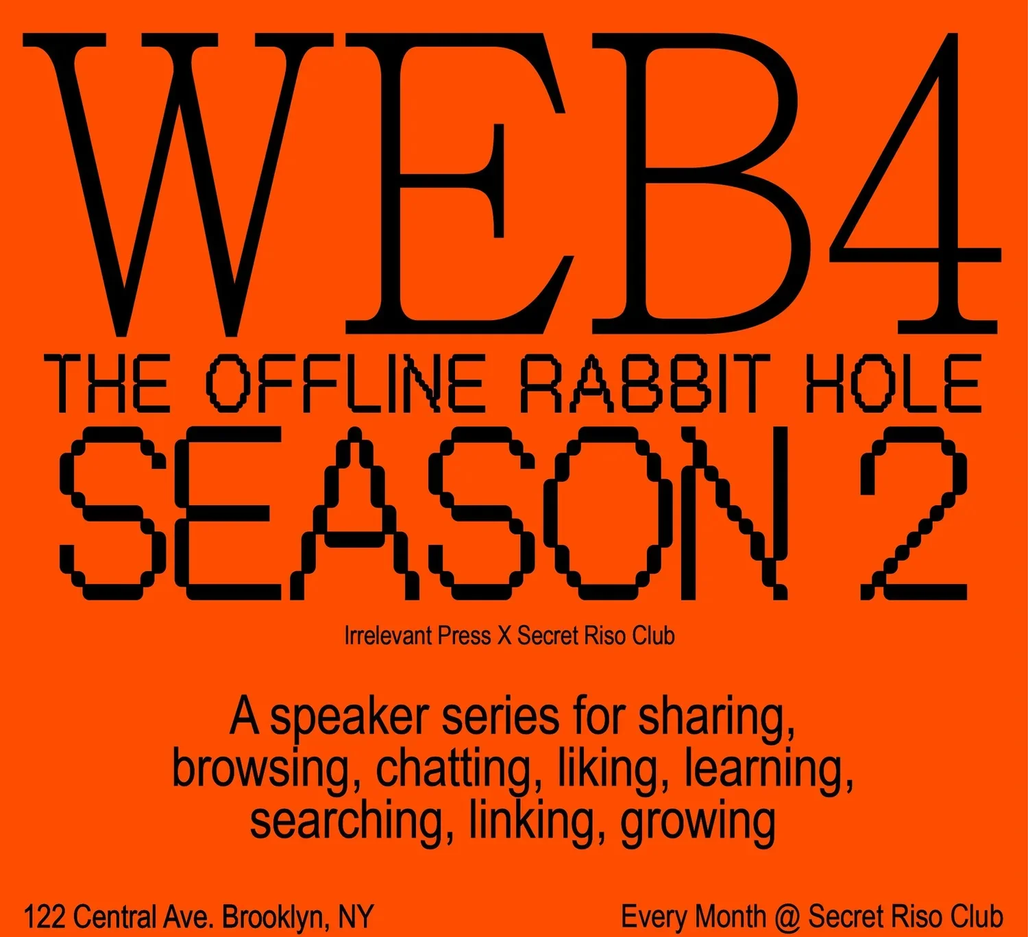 TCM Presentation @ Web4: the offline rabbit hole