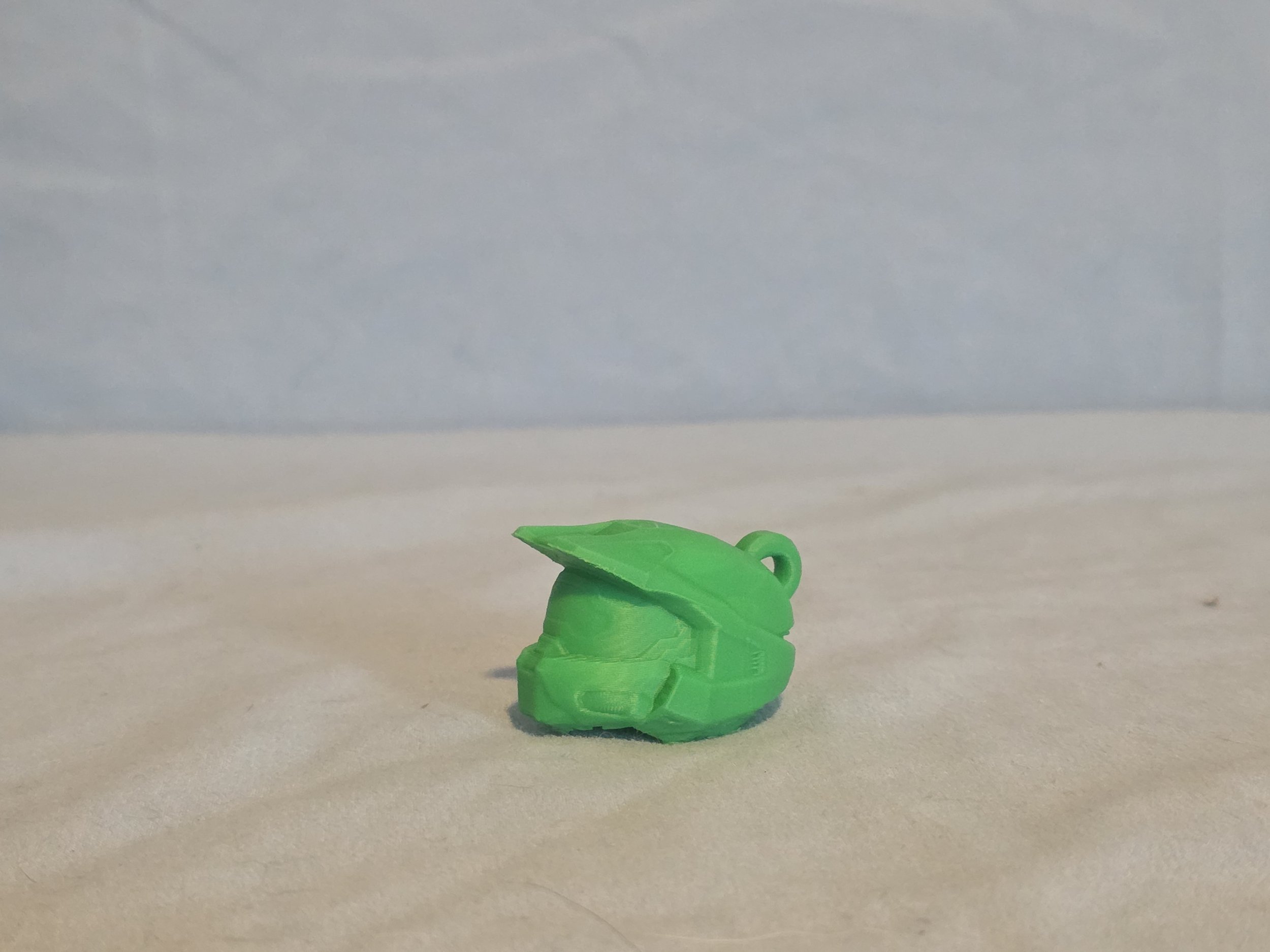 Chief Helmet Keychain - Green 1.jpg