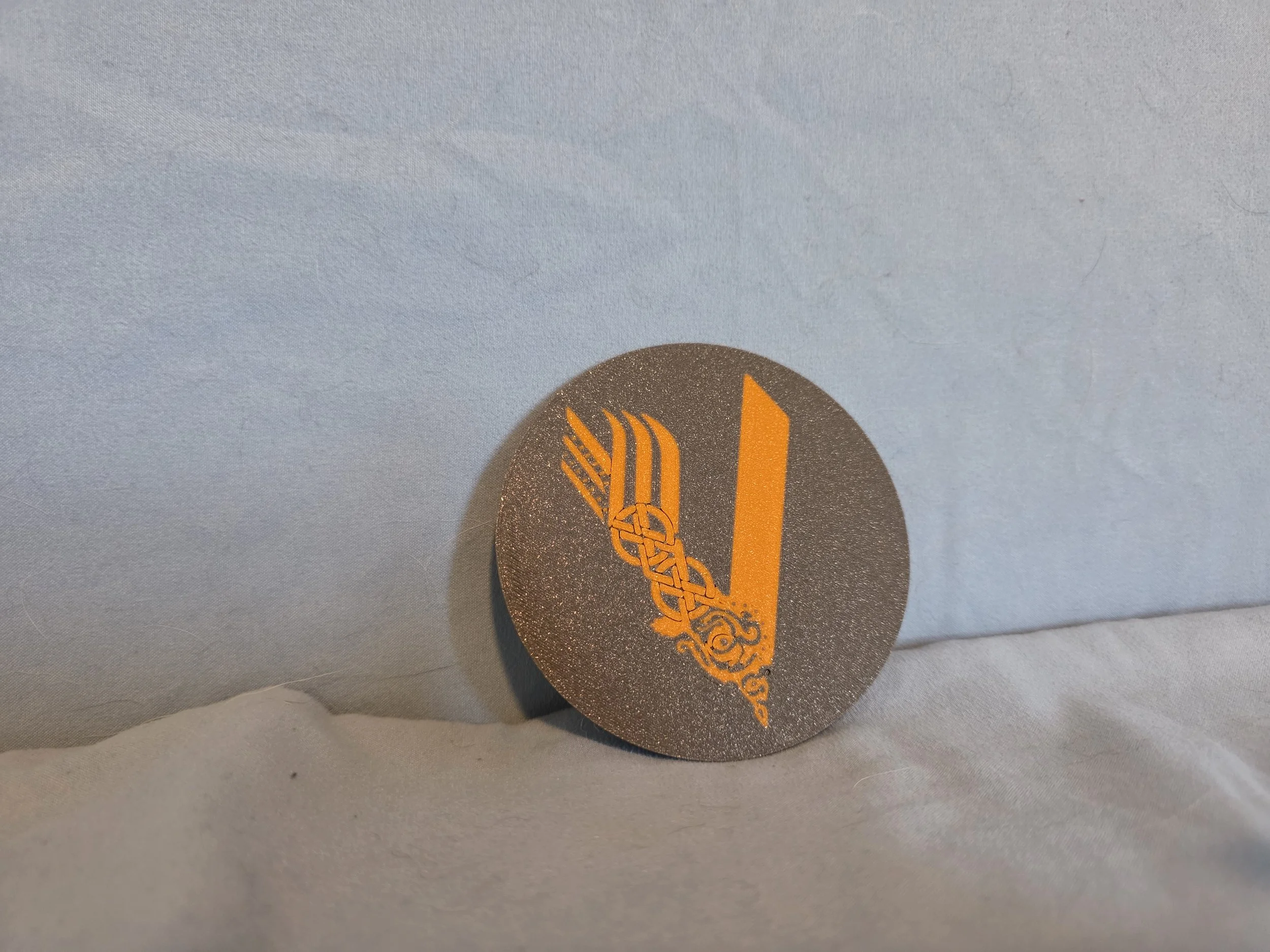 Viking Coaster 2 - Dark Grey and Orange.jpg