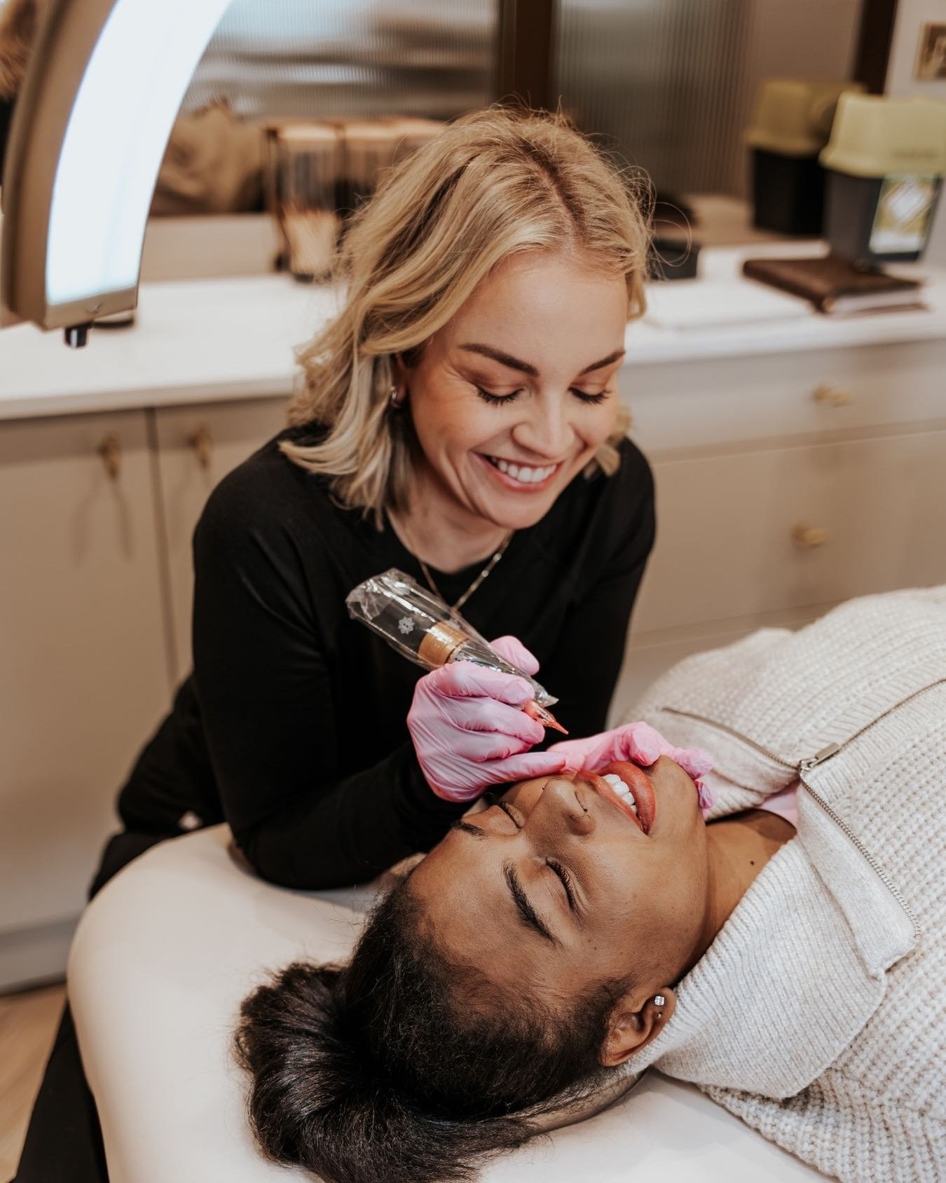 You now have the lip blush of dreams, but how do you look after them? 💋 Looking after your lips properly post-treatment is the key to beautiful, long-lasting results.

You will leave your appointment with full aftercare products and information whic