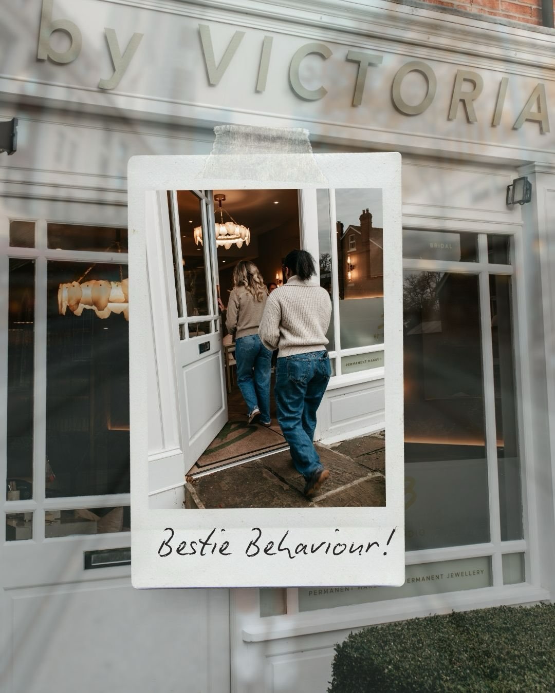 In honour of today being National Best Friends Day, here are five things you can get together with your bestie for at BP Studio/by Victoria...

💉 Get a matching fine line tattoo with us
💄 Get glam for a girls night out with @by_victoria_cheshire
💋