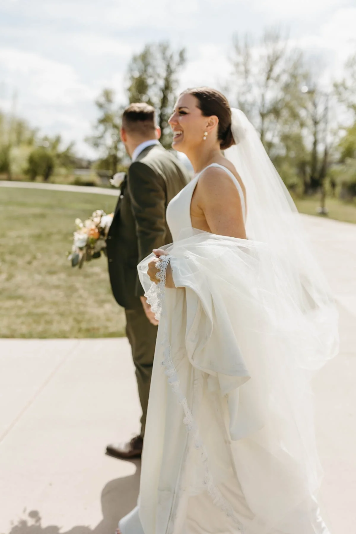 Calgary documentary wedding photographer