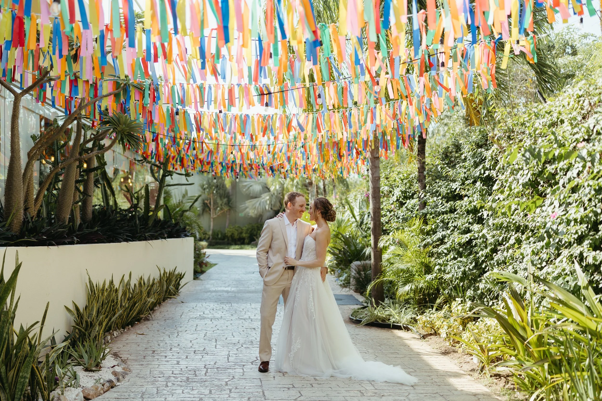 Christie + Dan’s Destination Wedding at The Fives Beach Resort in Playa Del Carmen