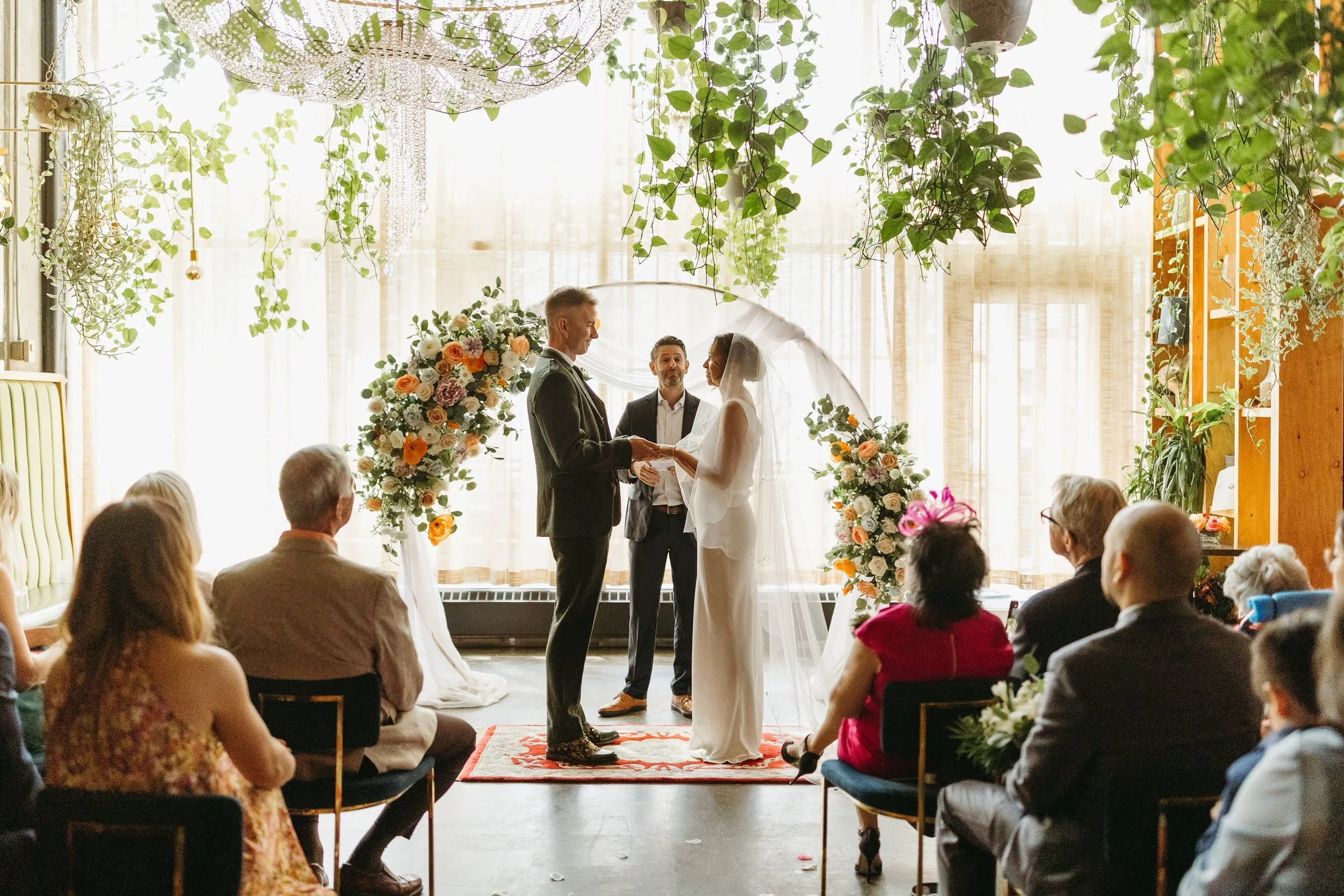 Intimate Brunch Wedding at Orchard Restaurant in Downtown Calgary 