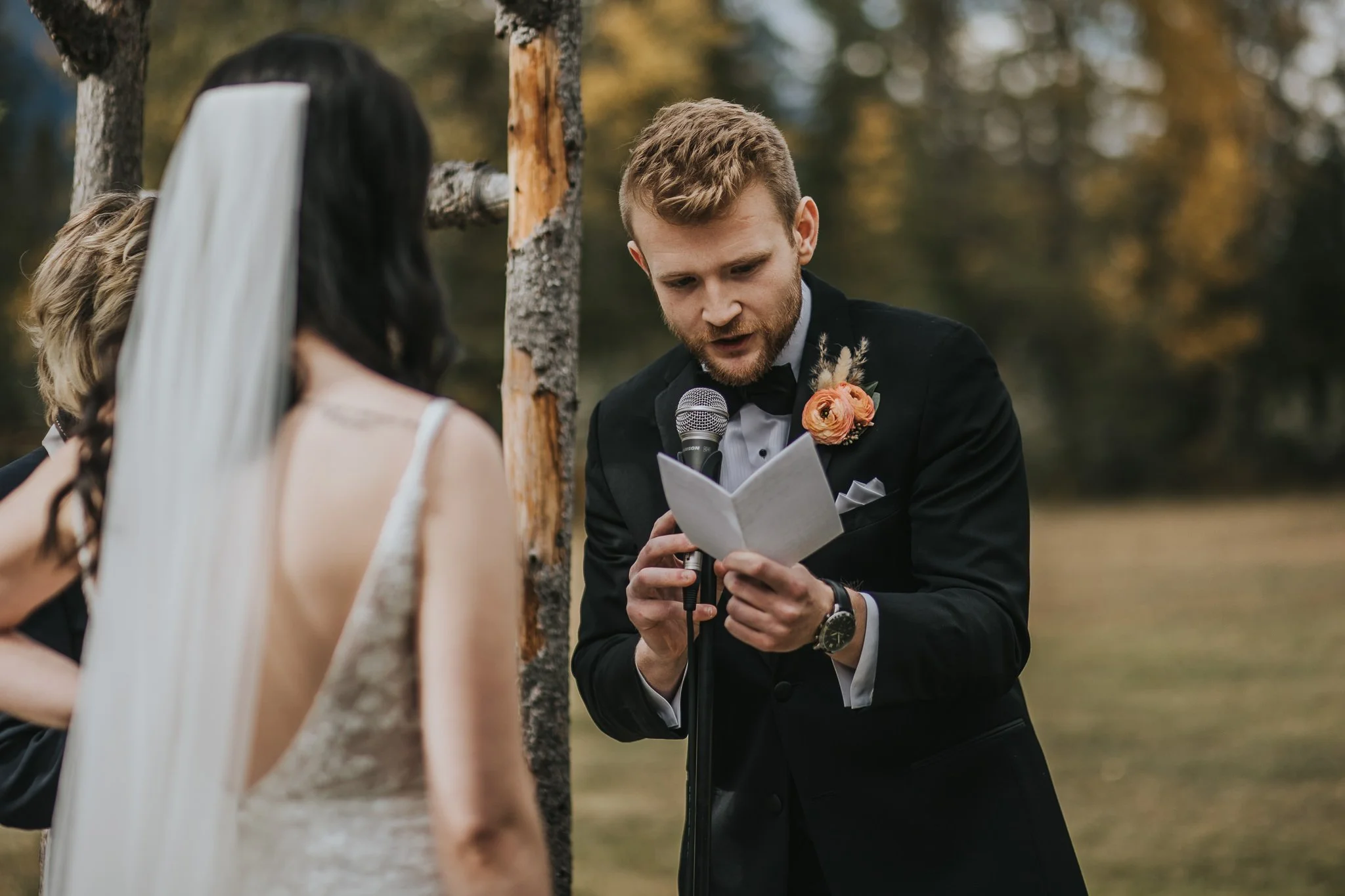 Cornerstone Theatre wedding in Canmore