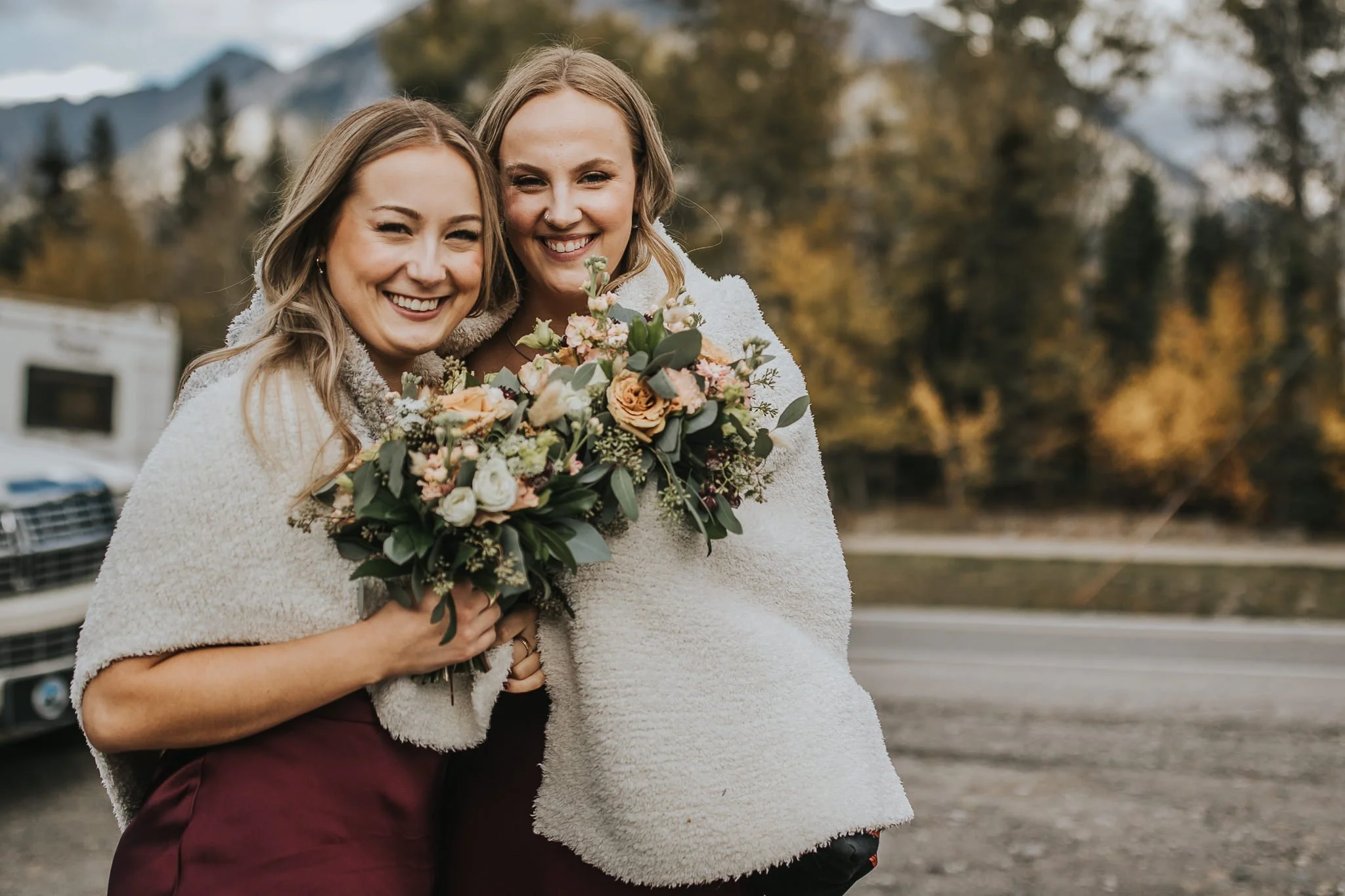 Fall wedding in Canmore