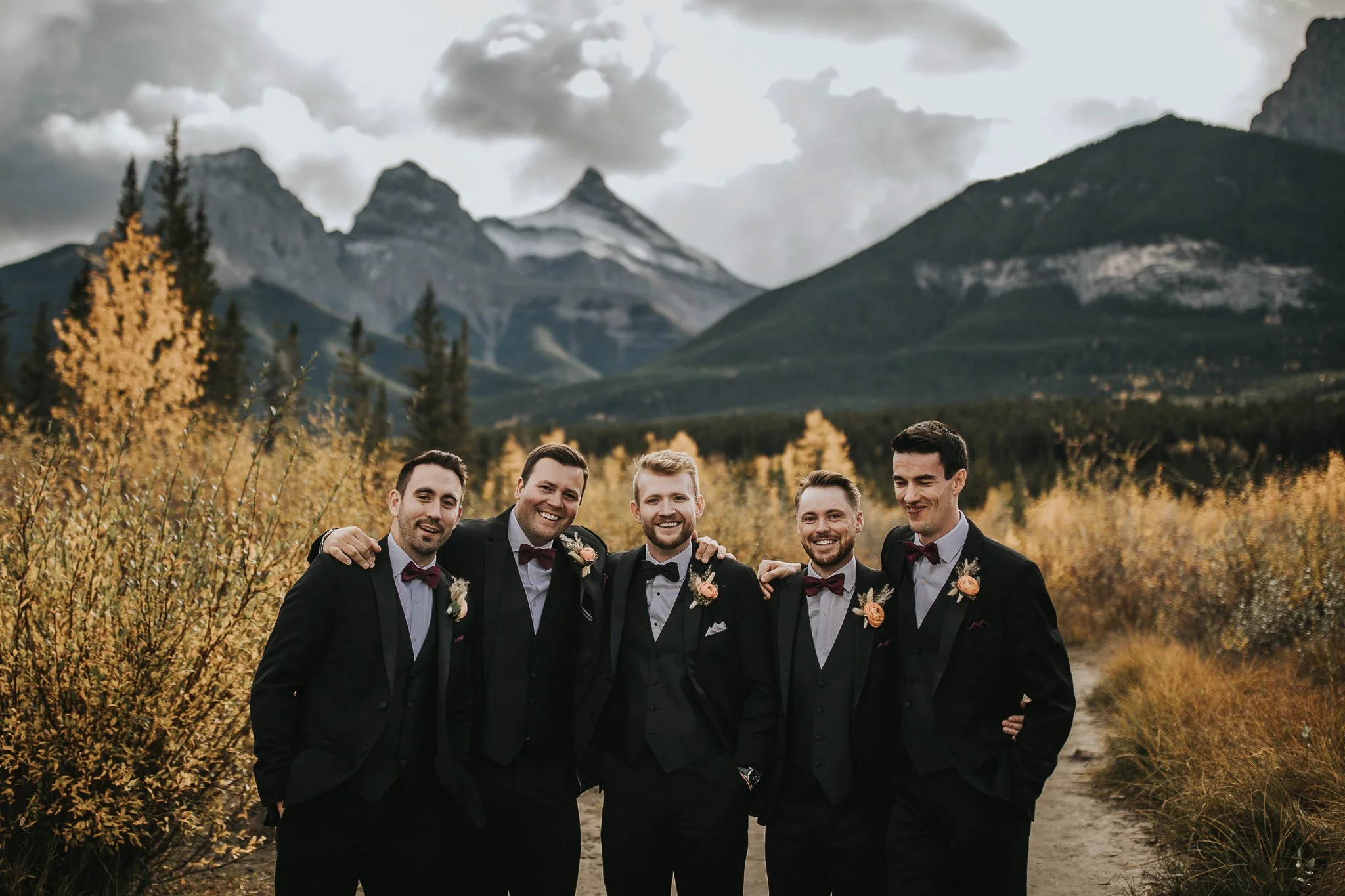 Fall wedding in Canmore