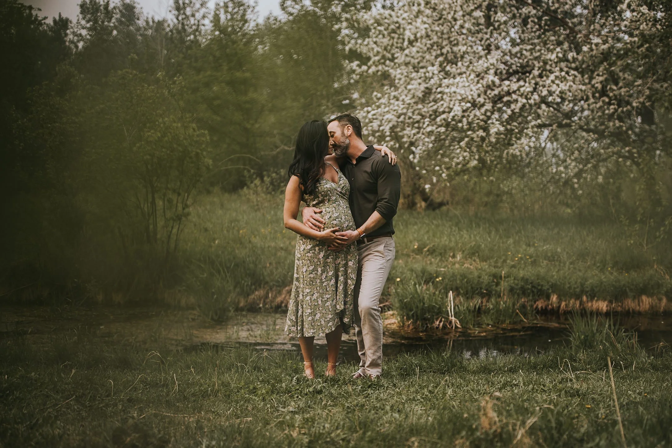 Romantic Calgary Maternity Session 