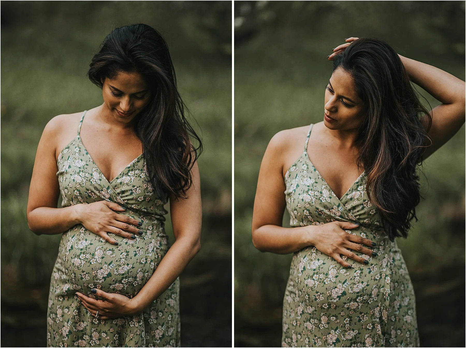 Summer Maternity Photos in Calgary 