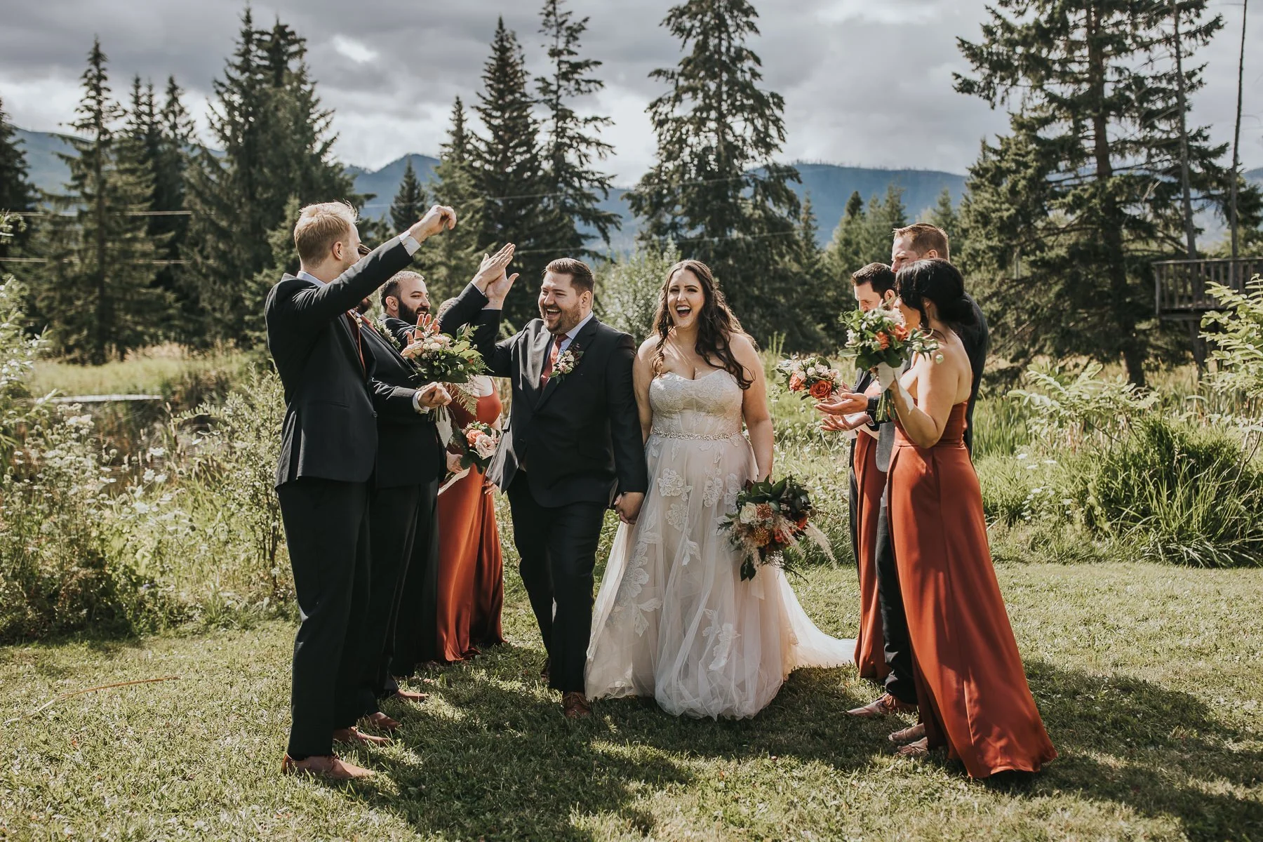 Candid Bridal Party Photos