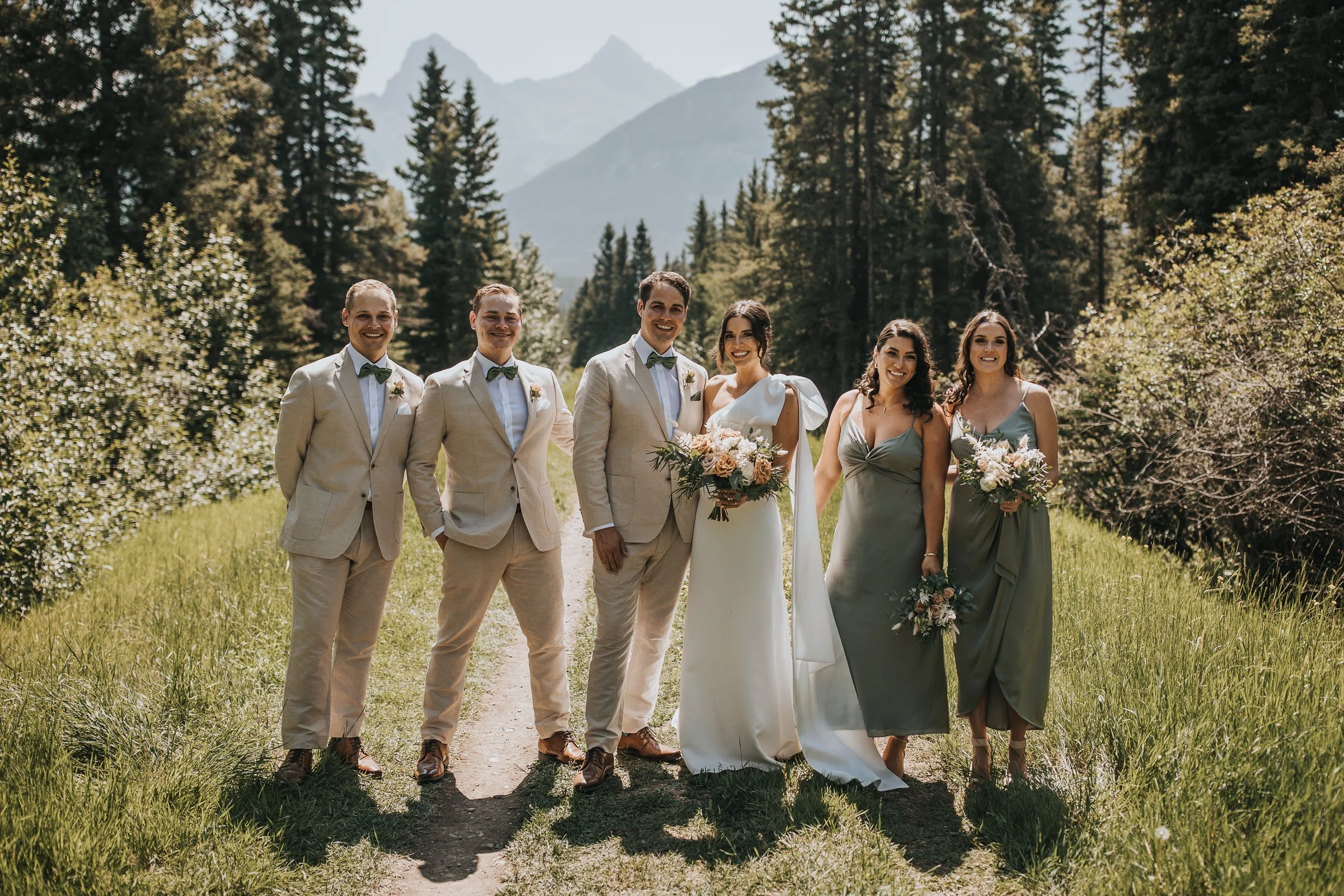 Modern Bridal Party Outfits