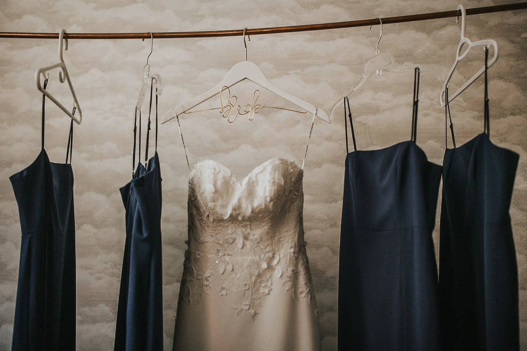Navy Bridesmaid Dresses