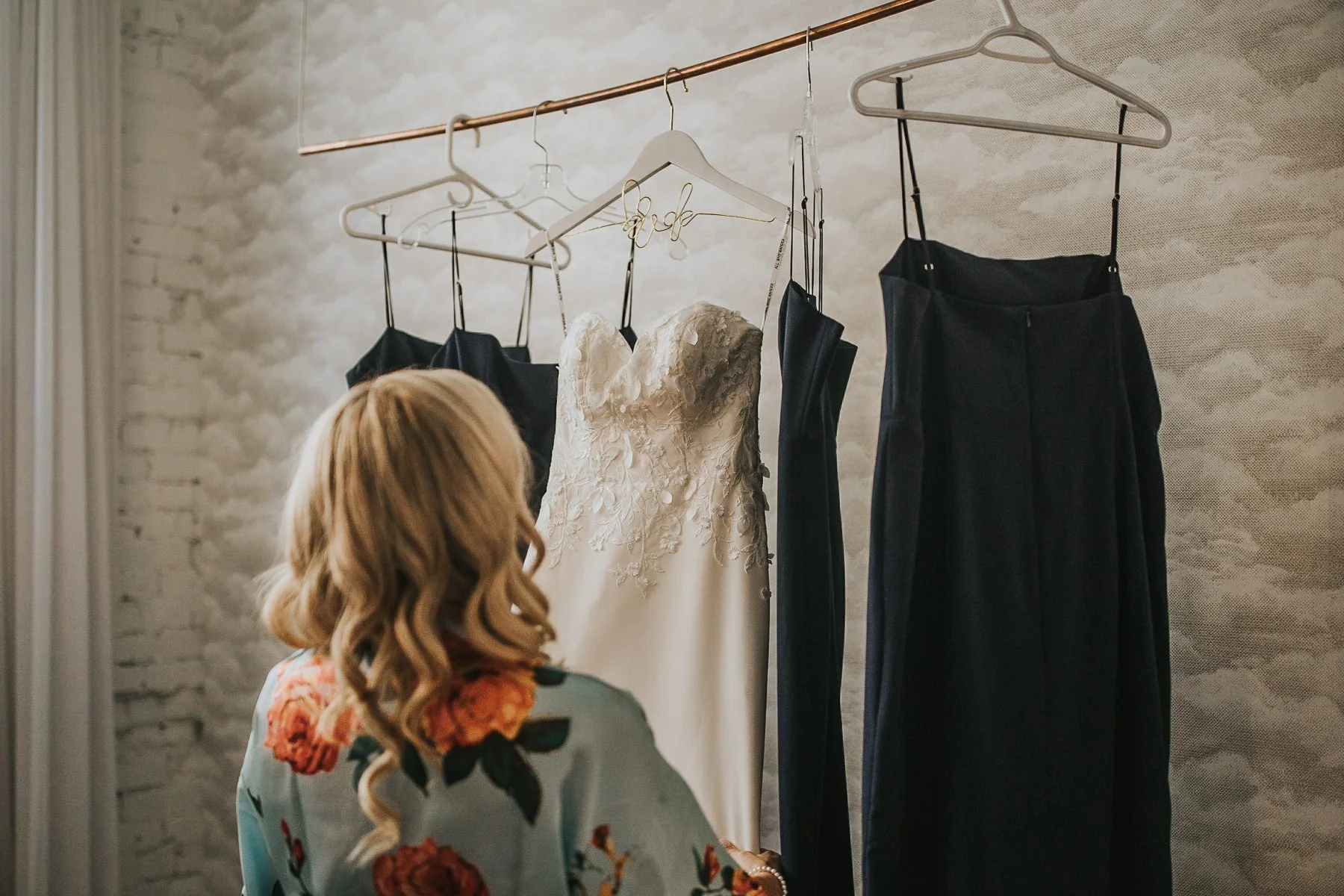 Navy Bridesmaid Dresses 