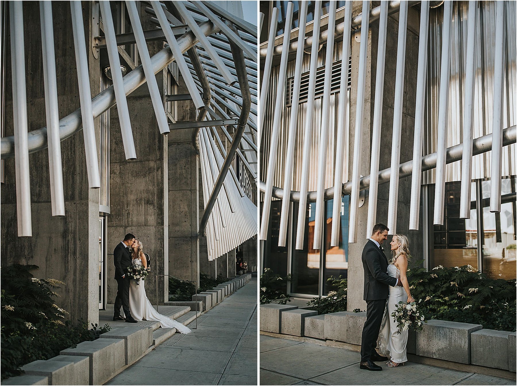 Industrial Vibe Wedding Photos 