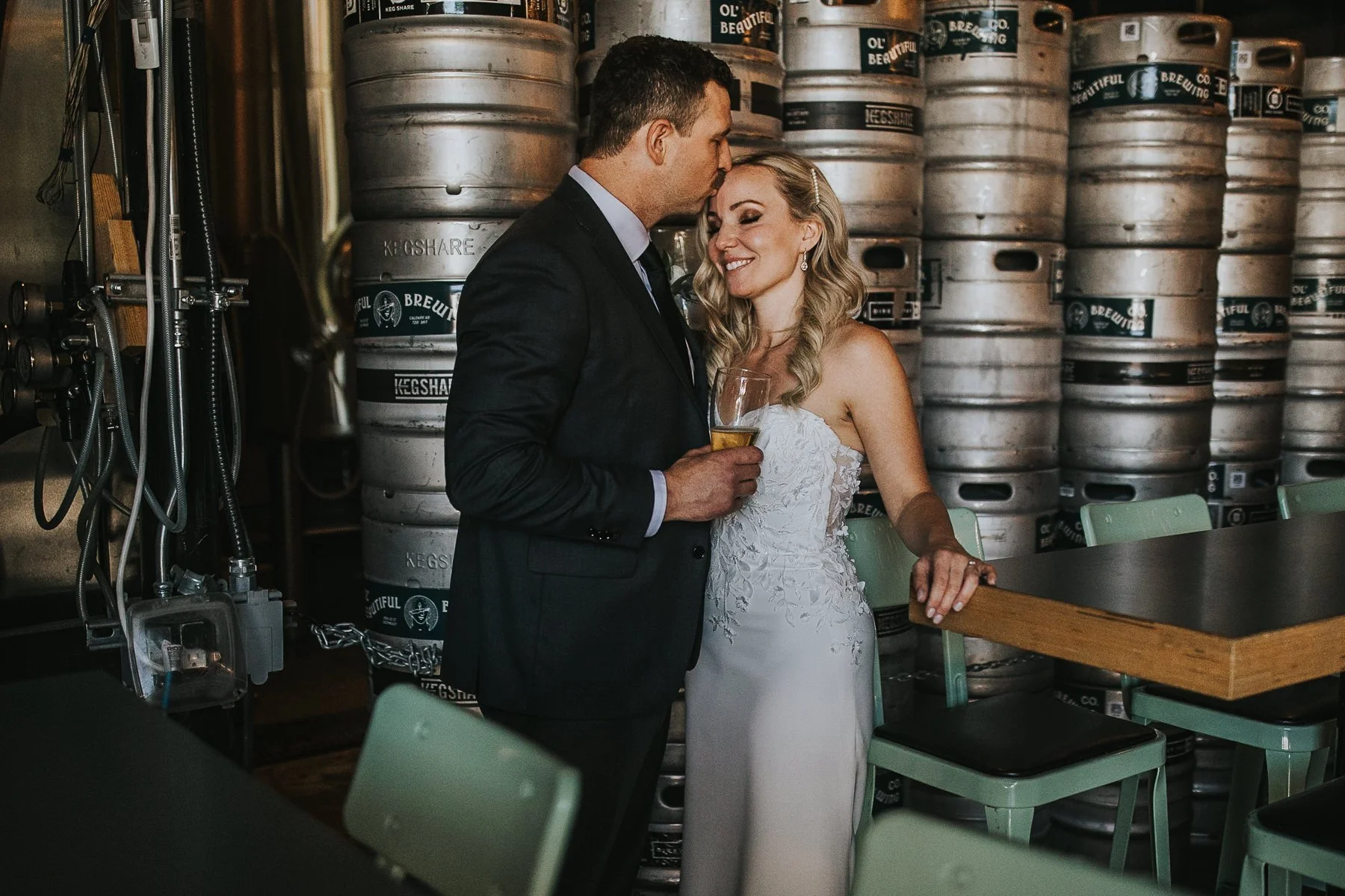 Brewery Wedding in Calgary 