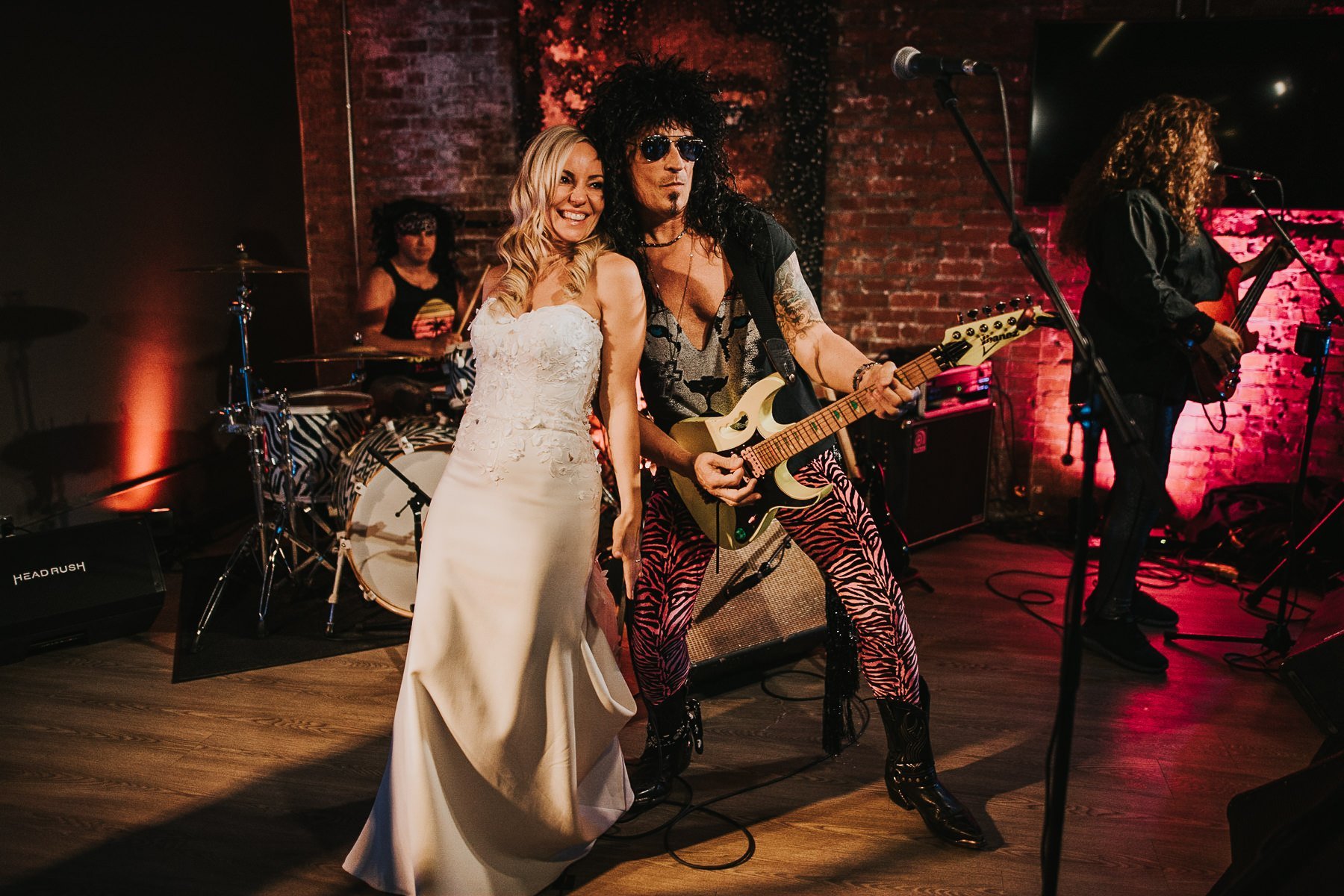 Live Band at Calgary Wedding 