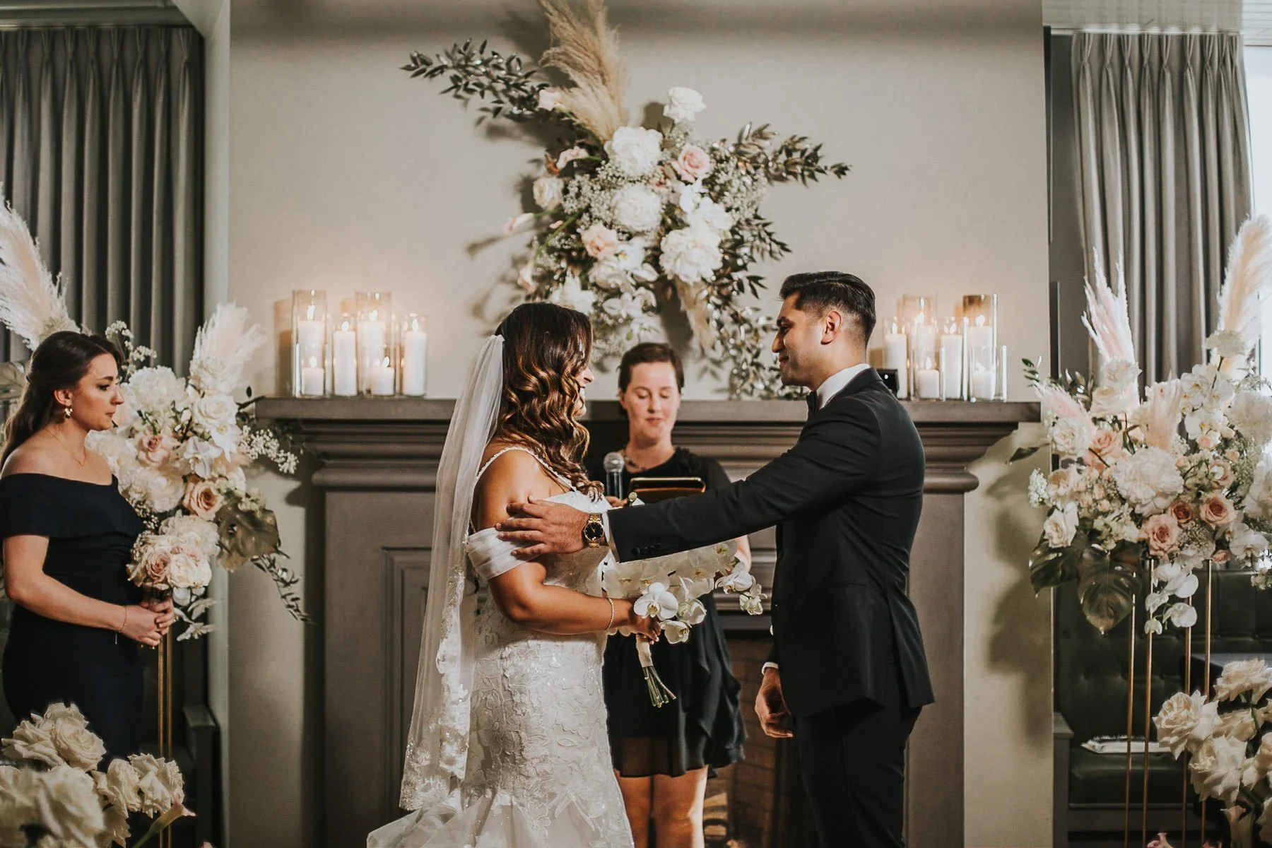 Elegant Wedding Ceremony Decor 