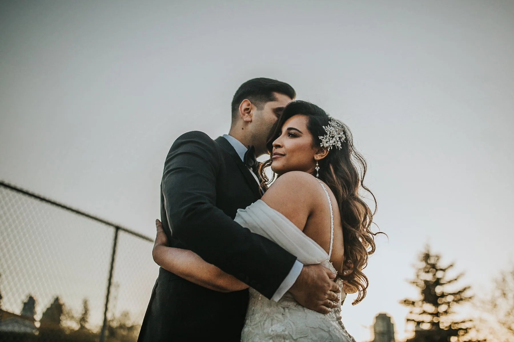 Sunset Wedding Photos 