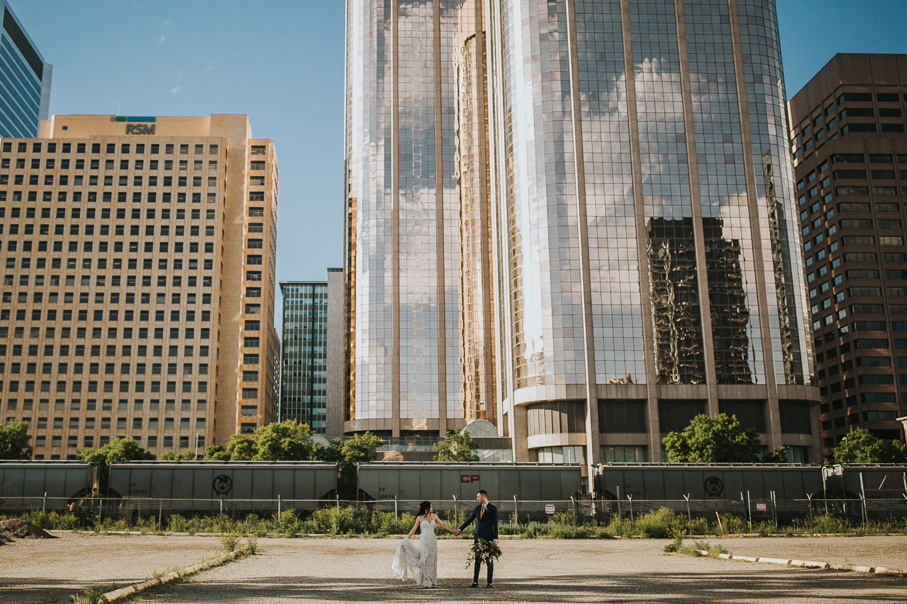 Intimate Downtown Calgary Wedding at Orchard YYC
