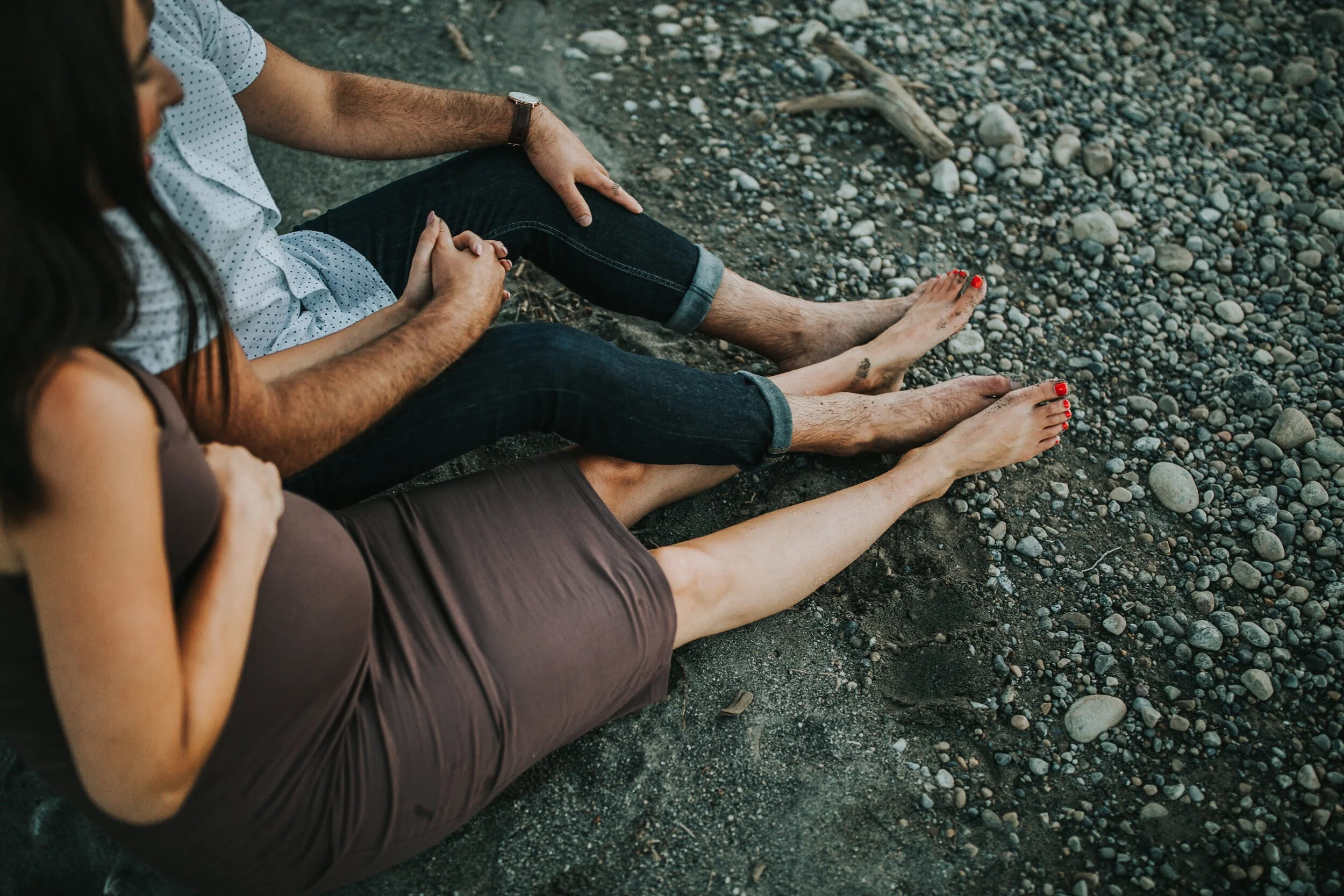 Summer mountain maternity session 