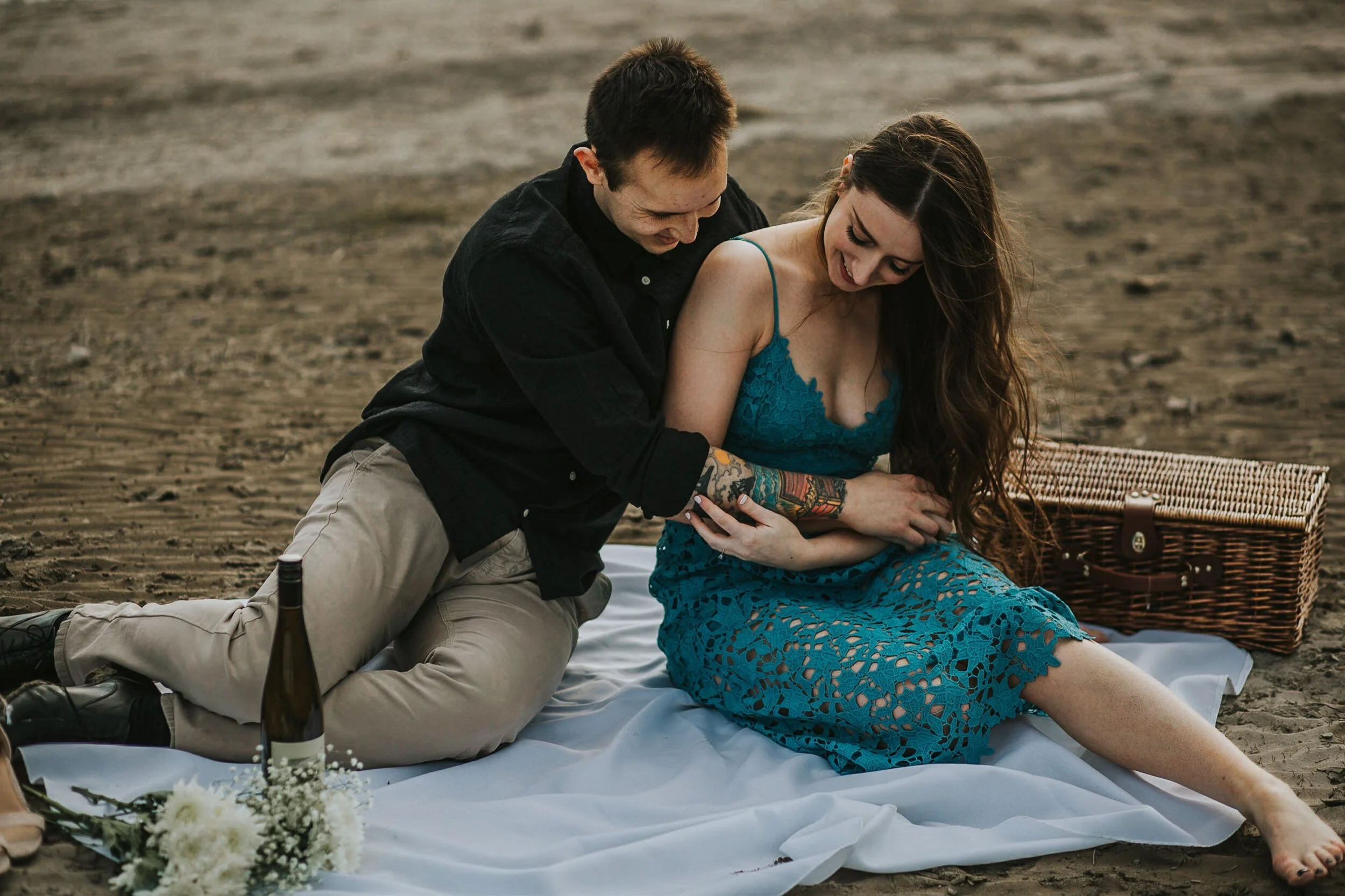 Barrier-Lake-Kananaskis-Picnic-Engagement-Session