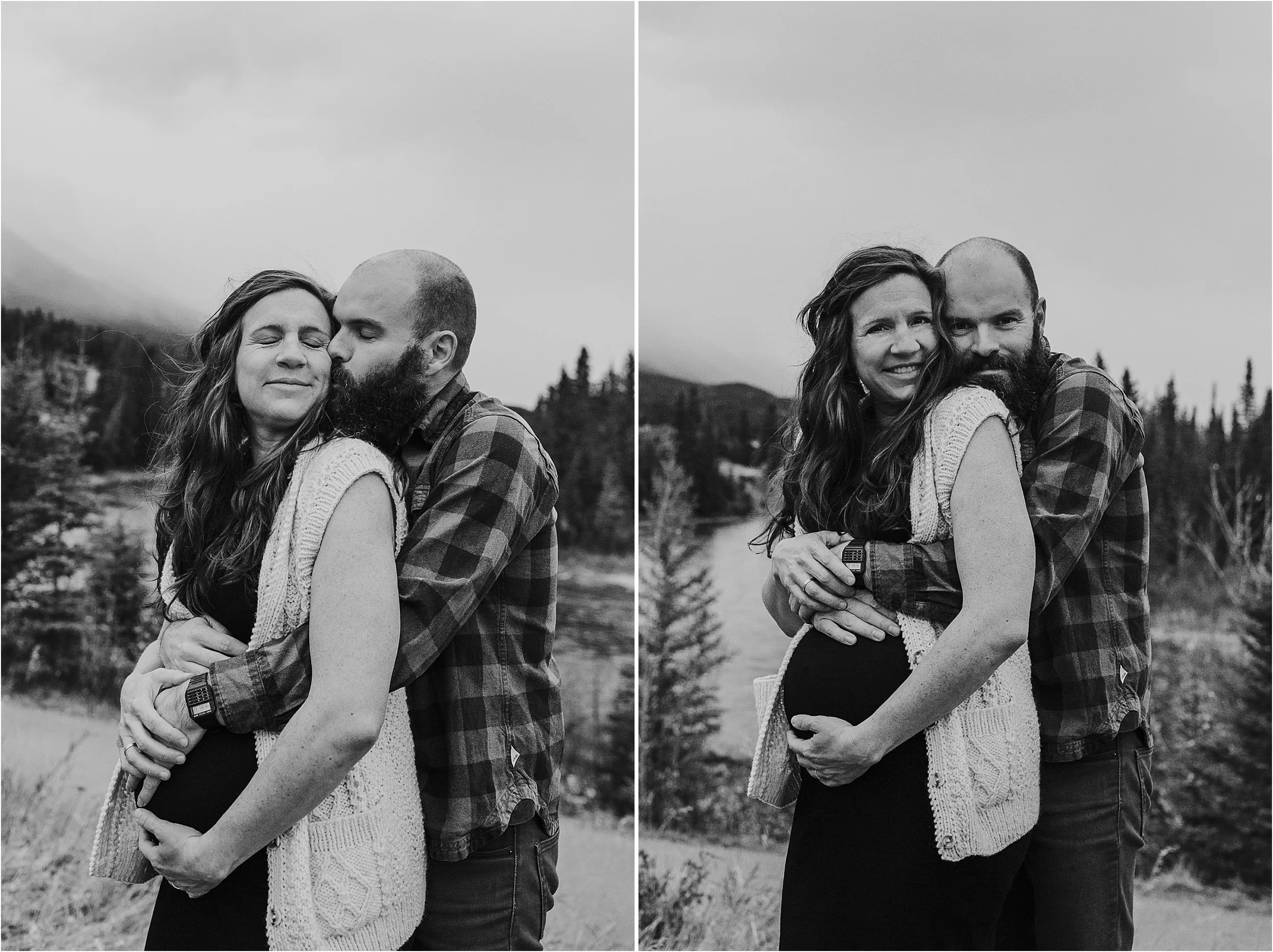 Woodsy-Canmore-Maternity-Session