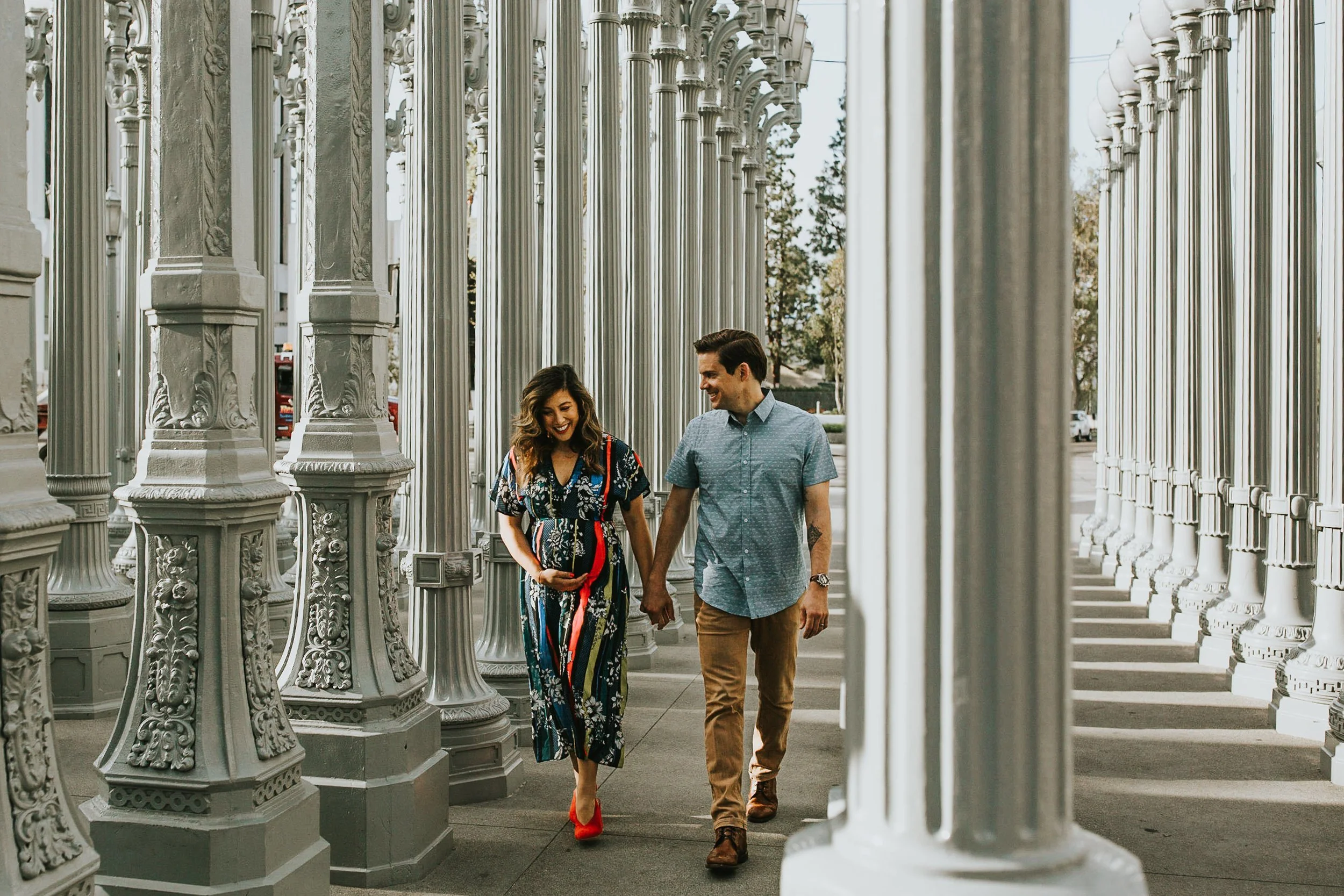 Hip-Downtown-LA-Maternity-Session